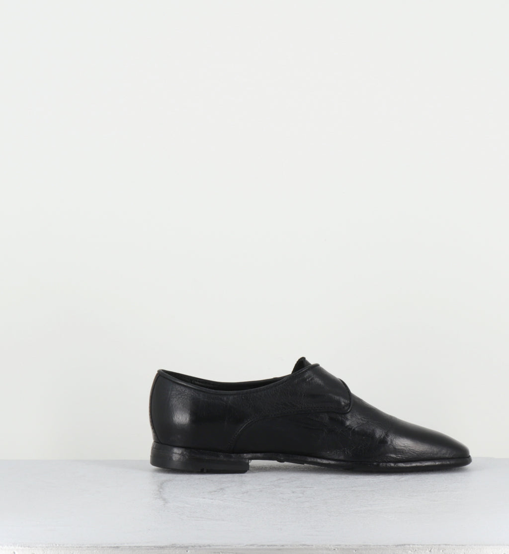 Chaussures boucle cuir noir - IX03A RANCH NERO