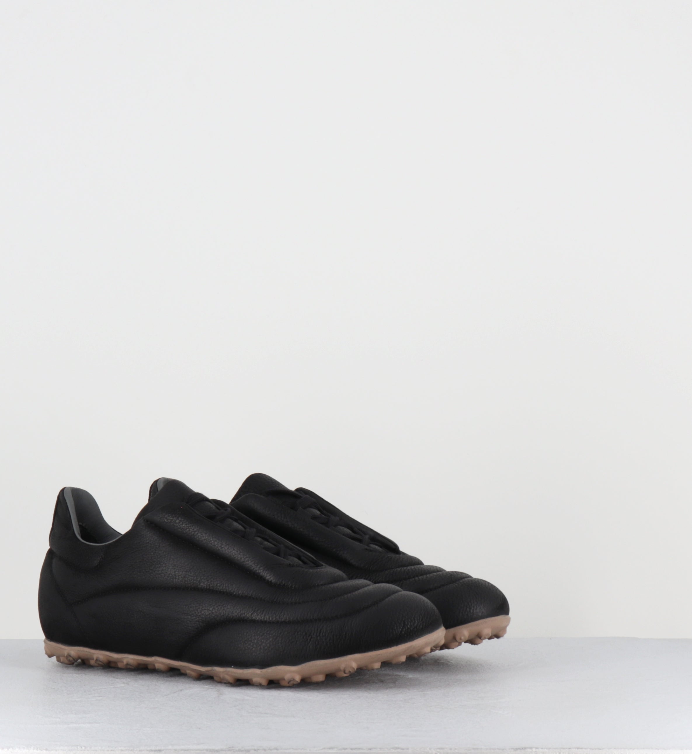 Sneakers en cuir noir - 9680 GAS NERO