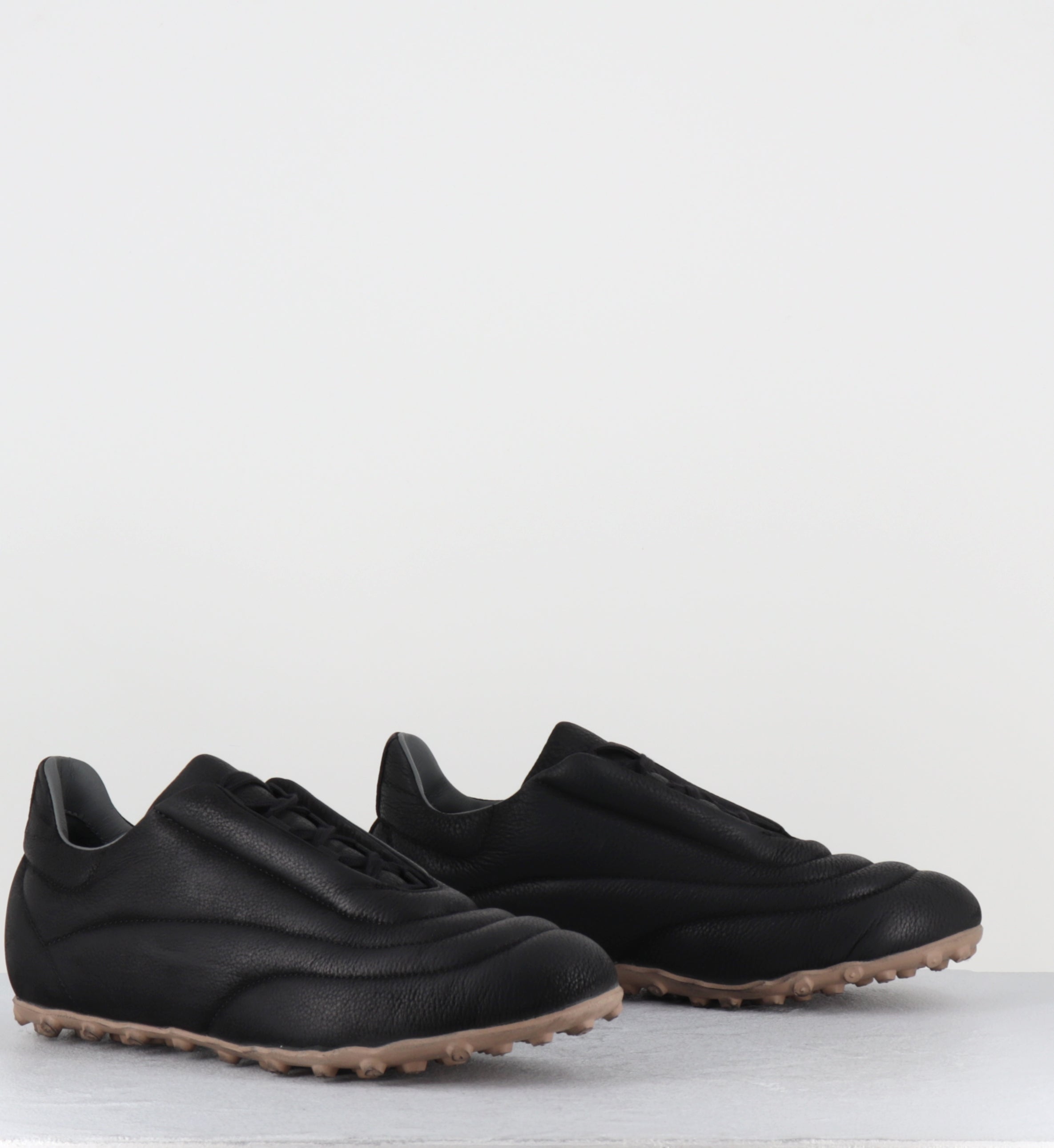 Sneakers en cuir noir - 9680 GAS NERO