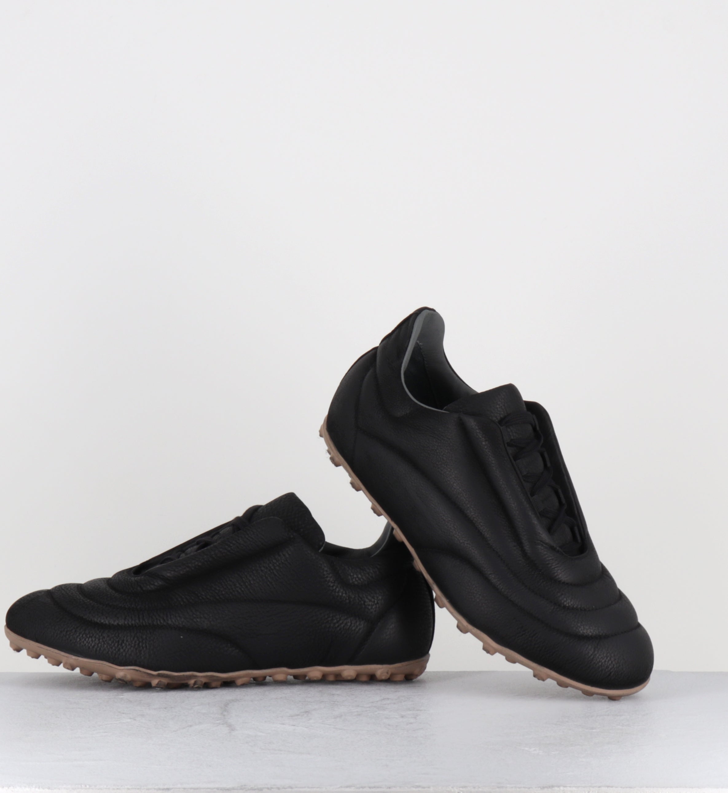 Sneakers en cuir noir - 9680 GAS NERO