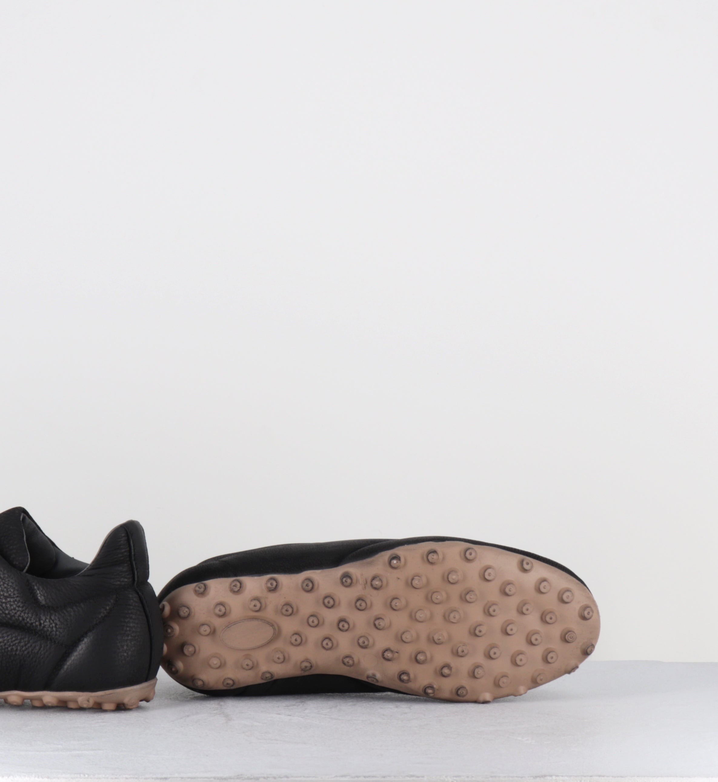 Sneakers en cuir noir - 9680 GAS NERO