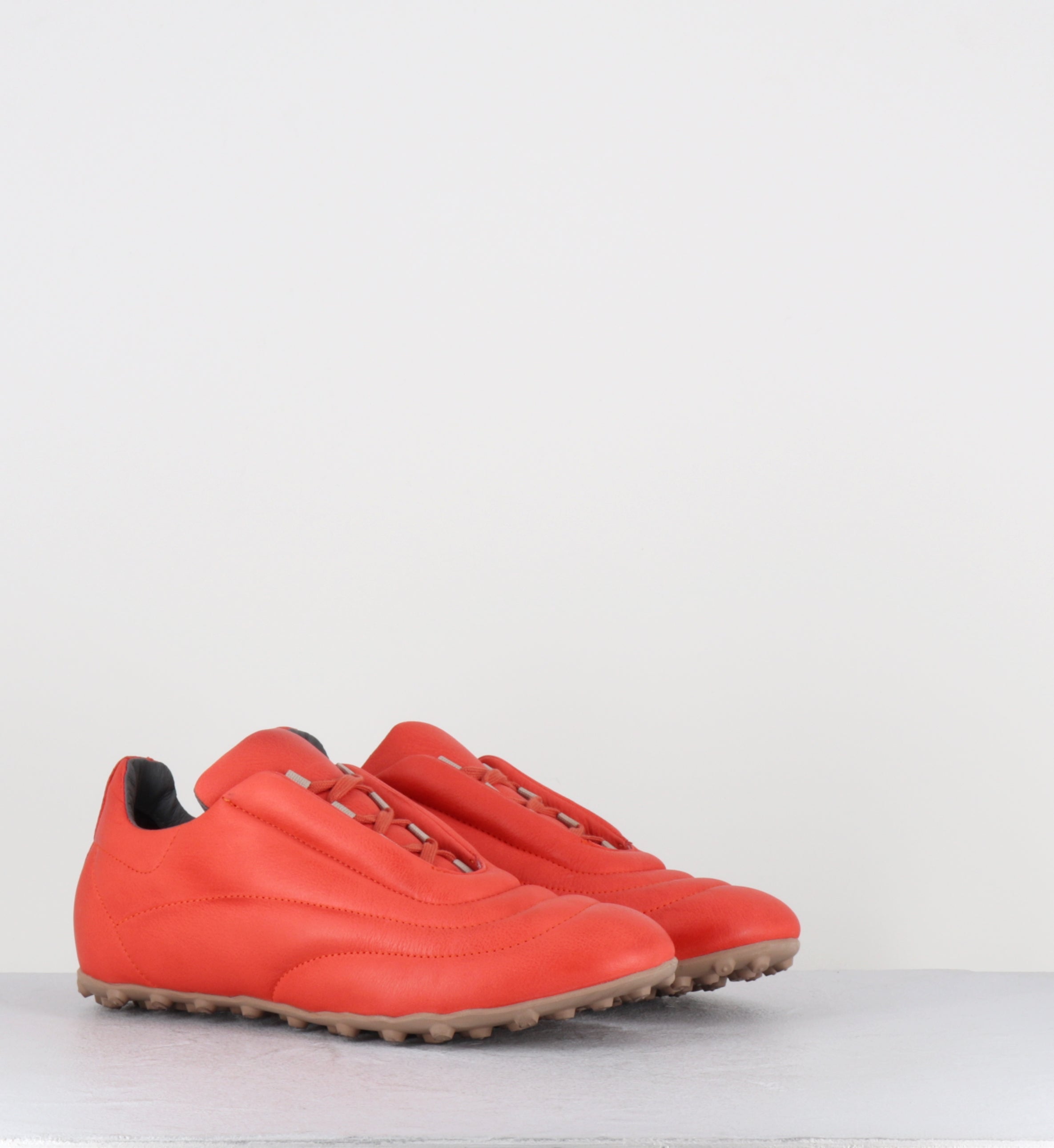 Sneakers en cuir orange - 9680 GAS APEROL