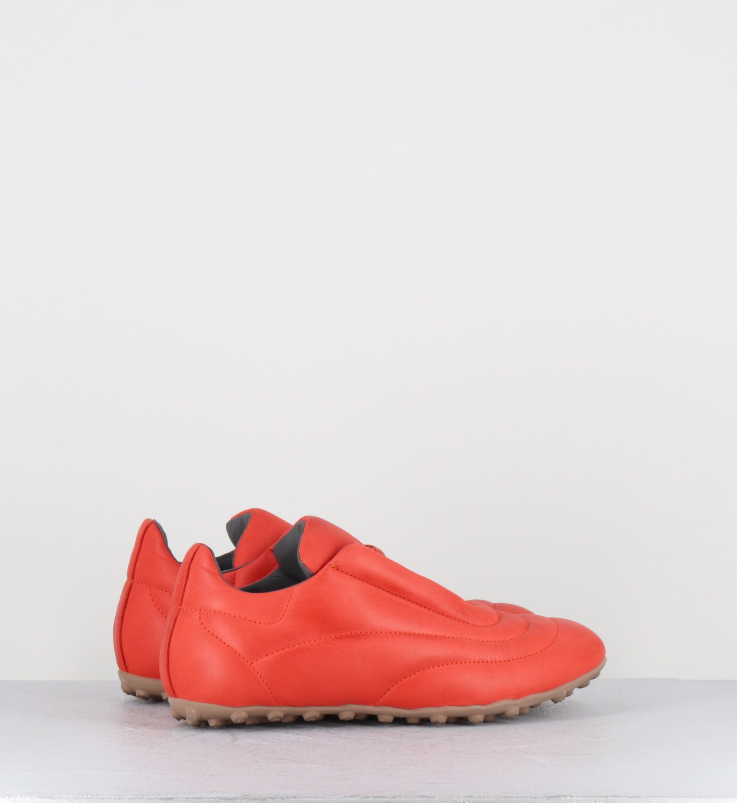 Sneakers en cuir orange - 9680 GAS APEROL