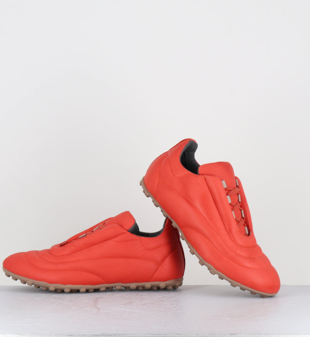 Sneakers en cuir orange - 9680 GAS APEROL