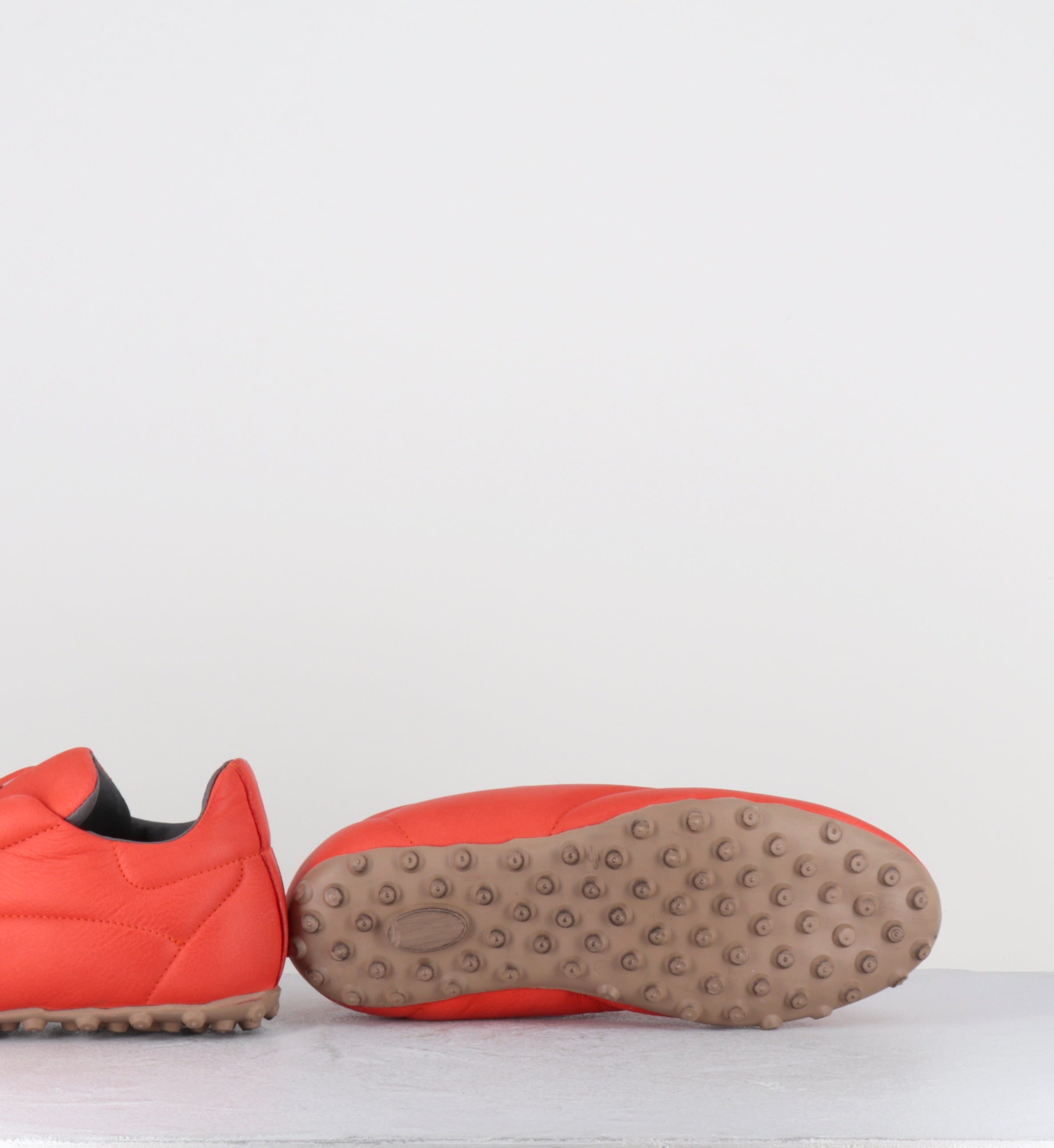 Sneakers en cuir orange - 9680 GAS APEROL