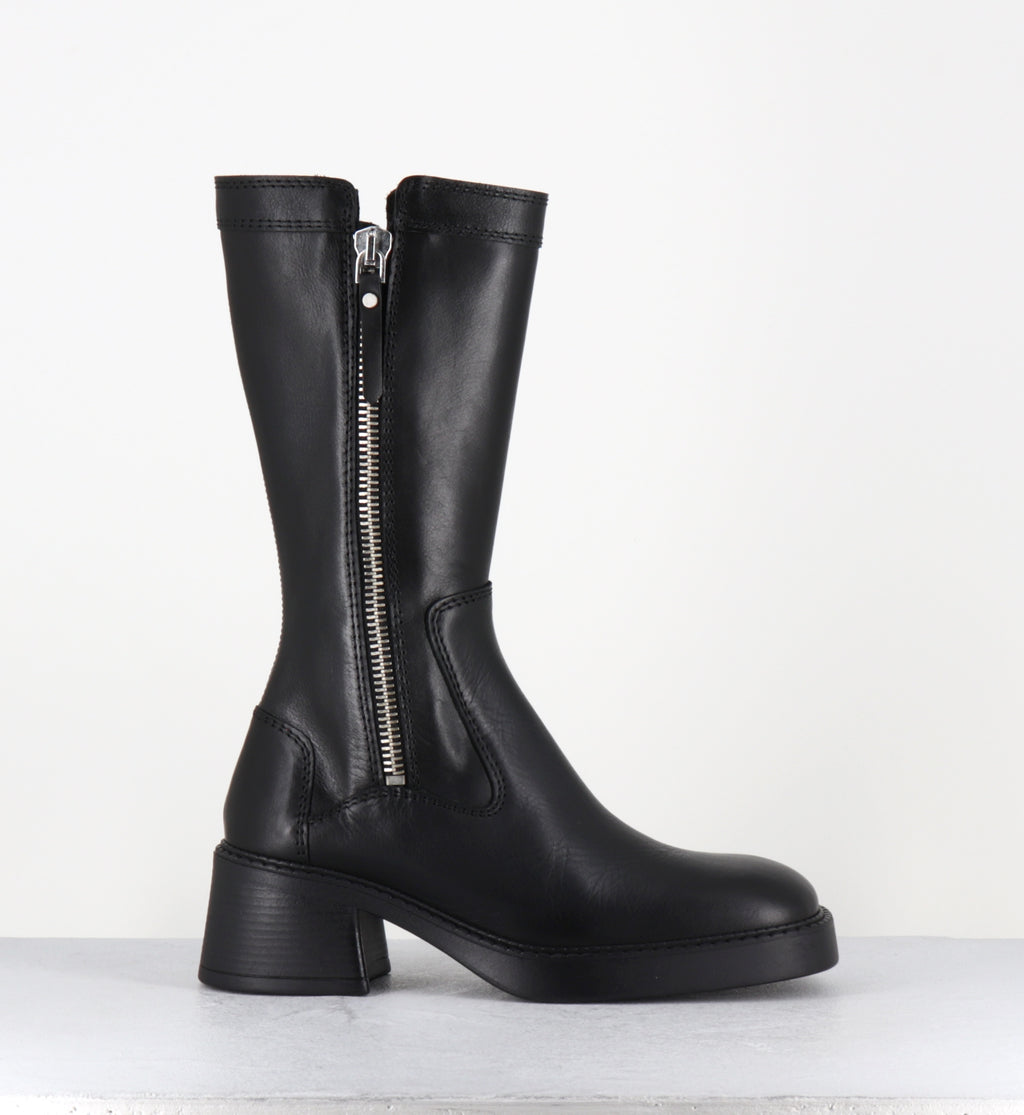 ANKE BLACK BOOTS