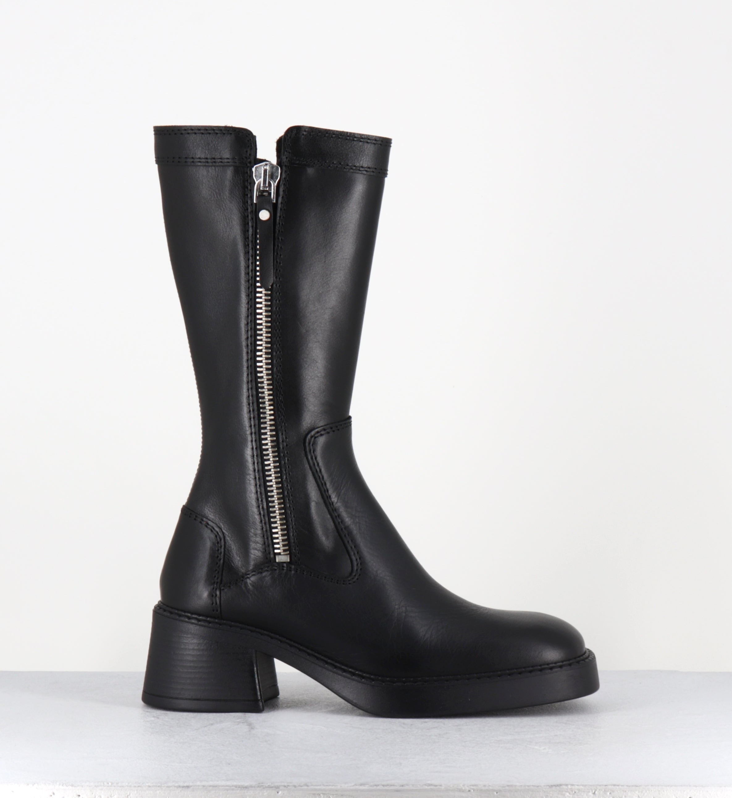 ANKE BLACK BOOTS