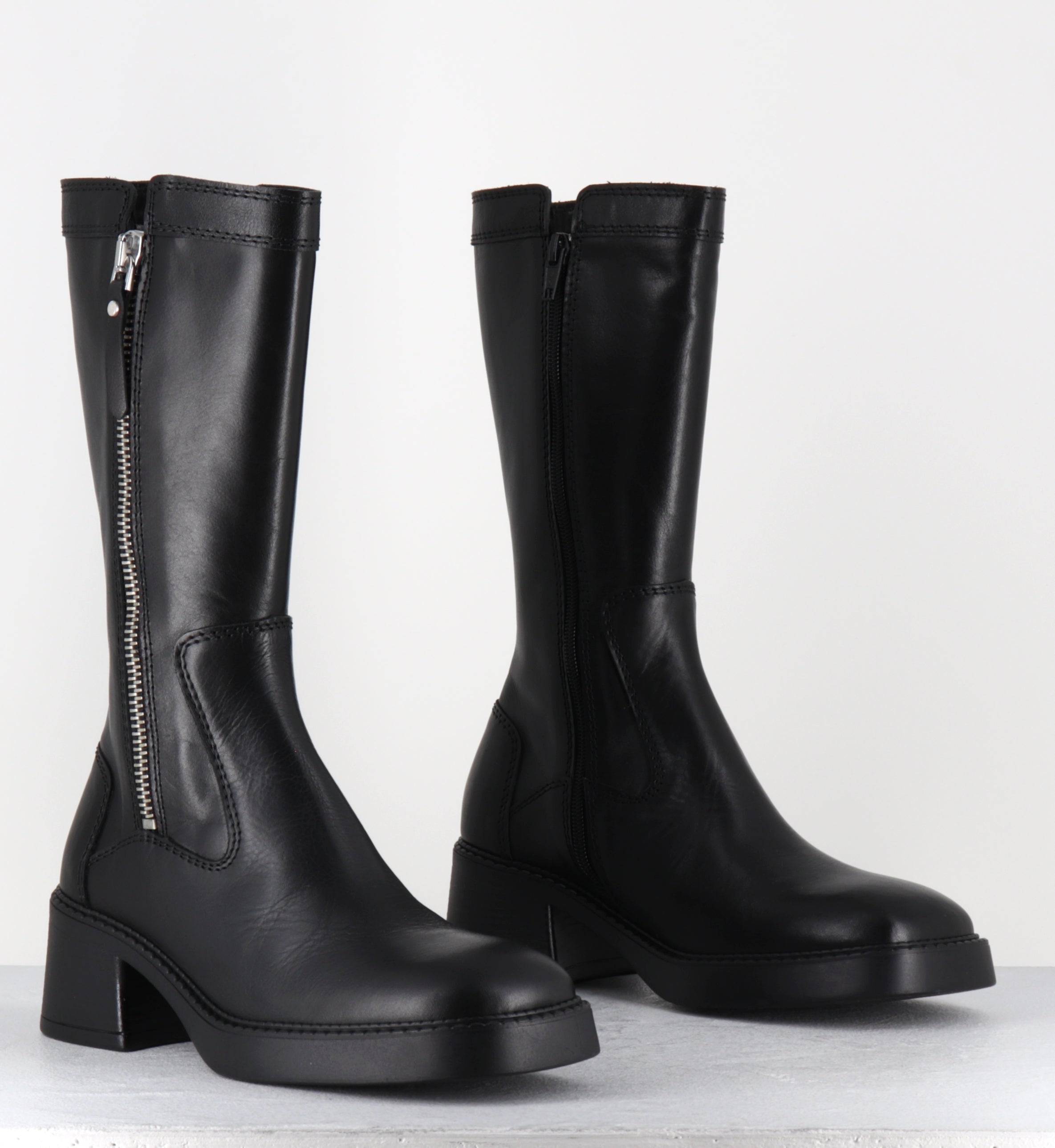 ANKE BLACK BOOTS