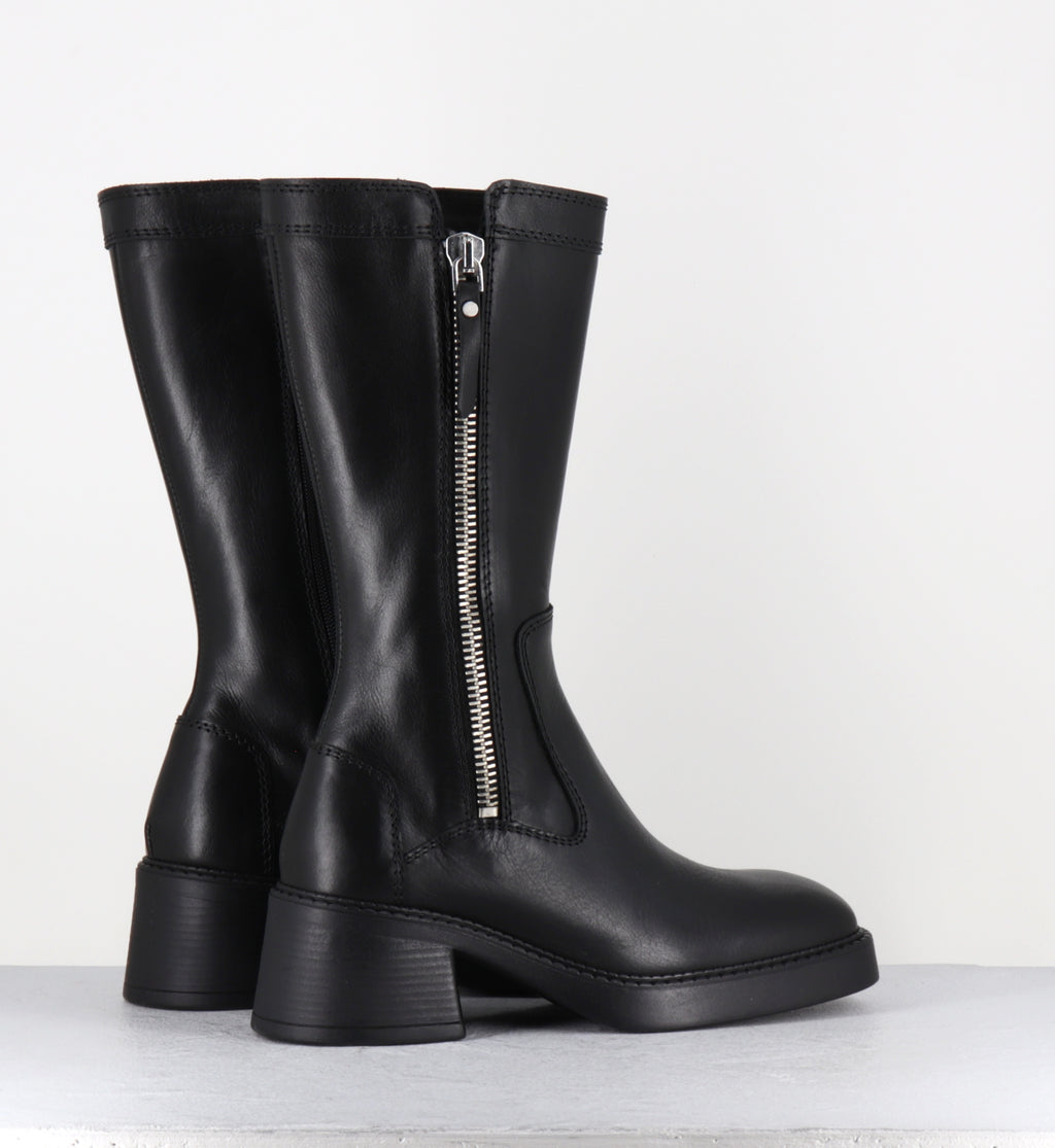 ANKE BLACK BOOTS