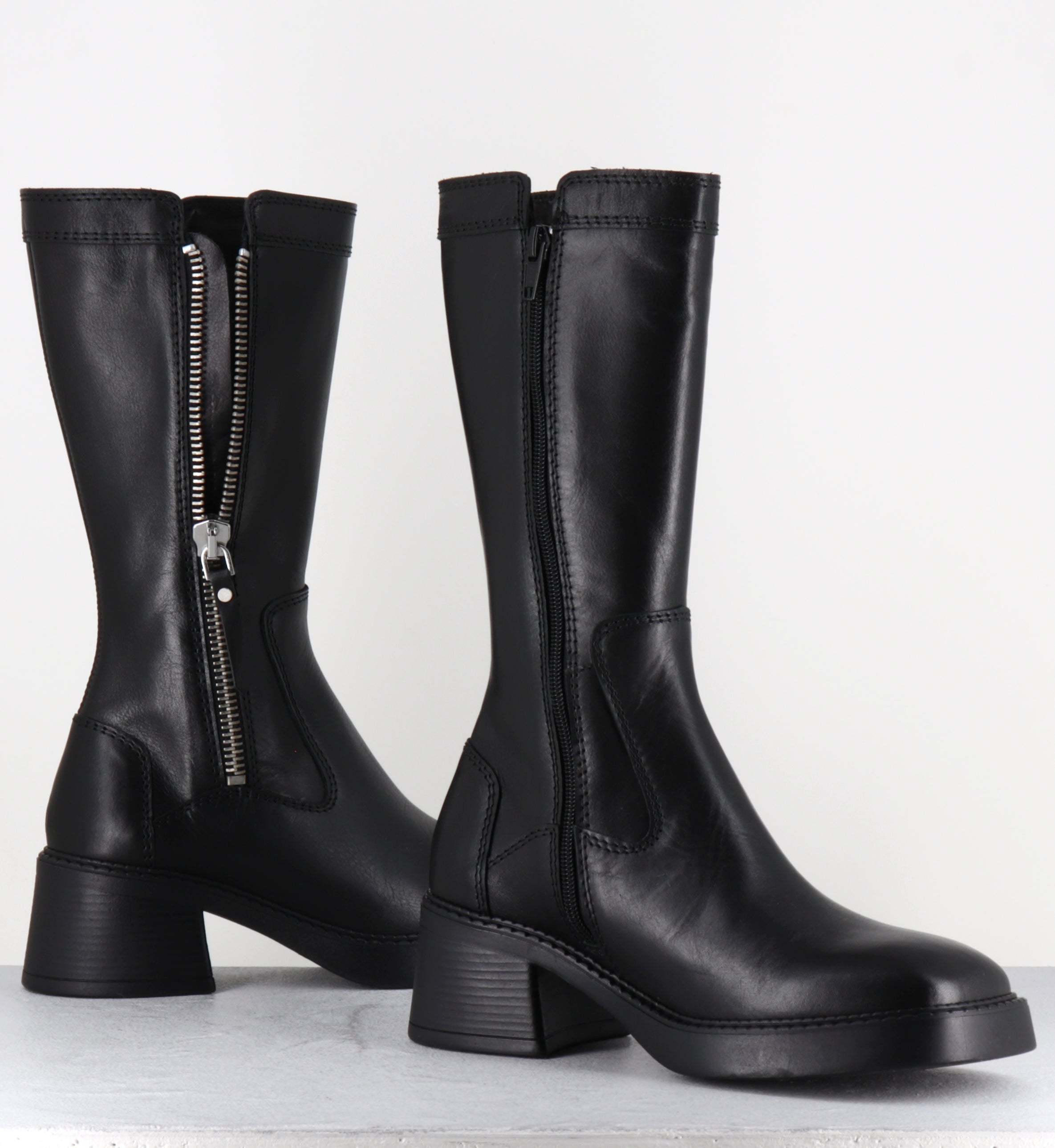 ANKE BLACK BOOTS