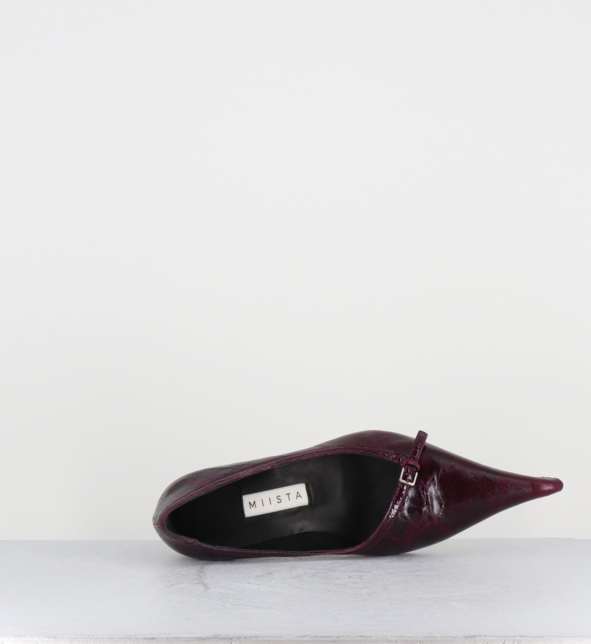 Escarpins en cuir violet bout pointu - PUQHY PURPLE COURTS