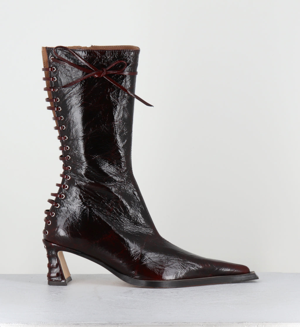 SHELLEY CHOCOLATE BOOTS