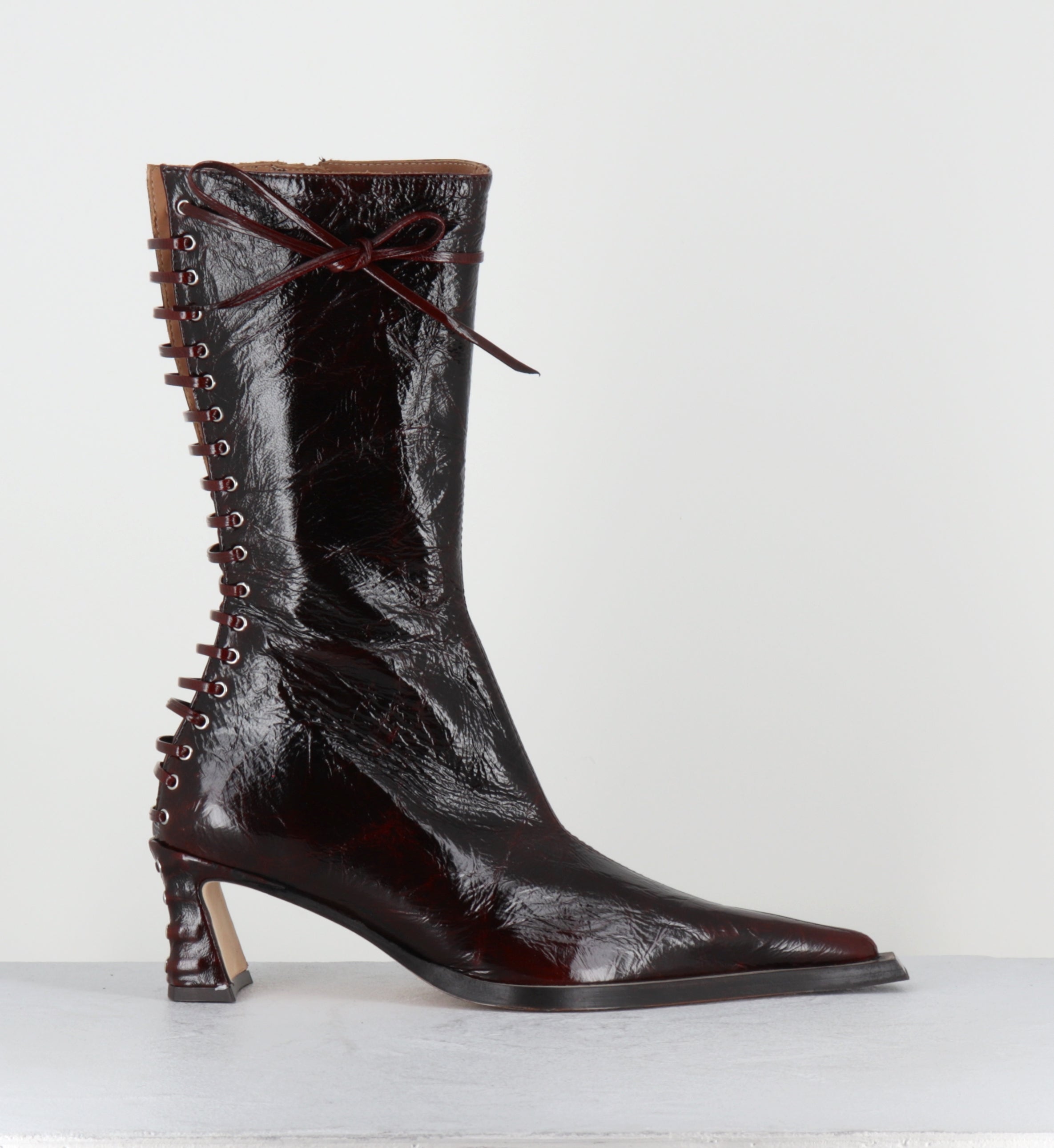 SHELLEY CHOCOLATE BOOTS