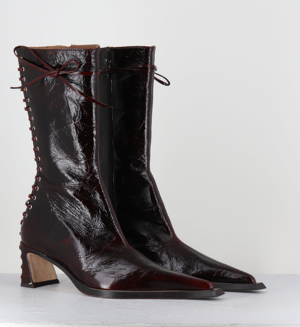 SHELLEY CHOCOLATE BOOTS