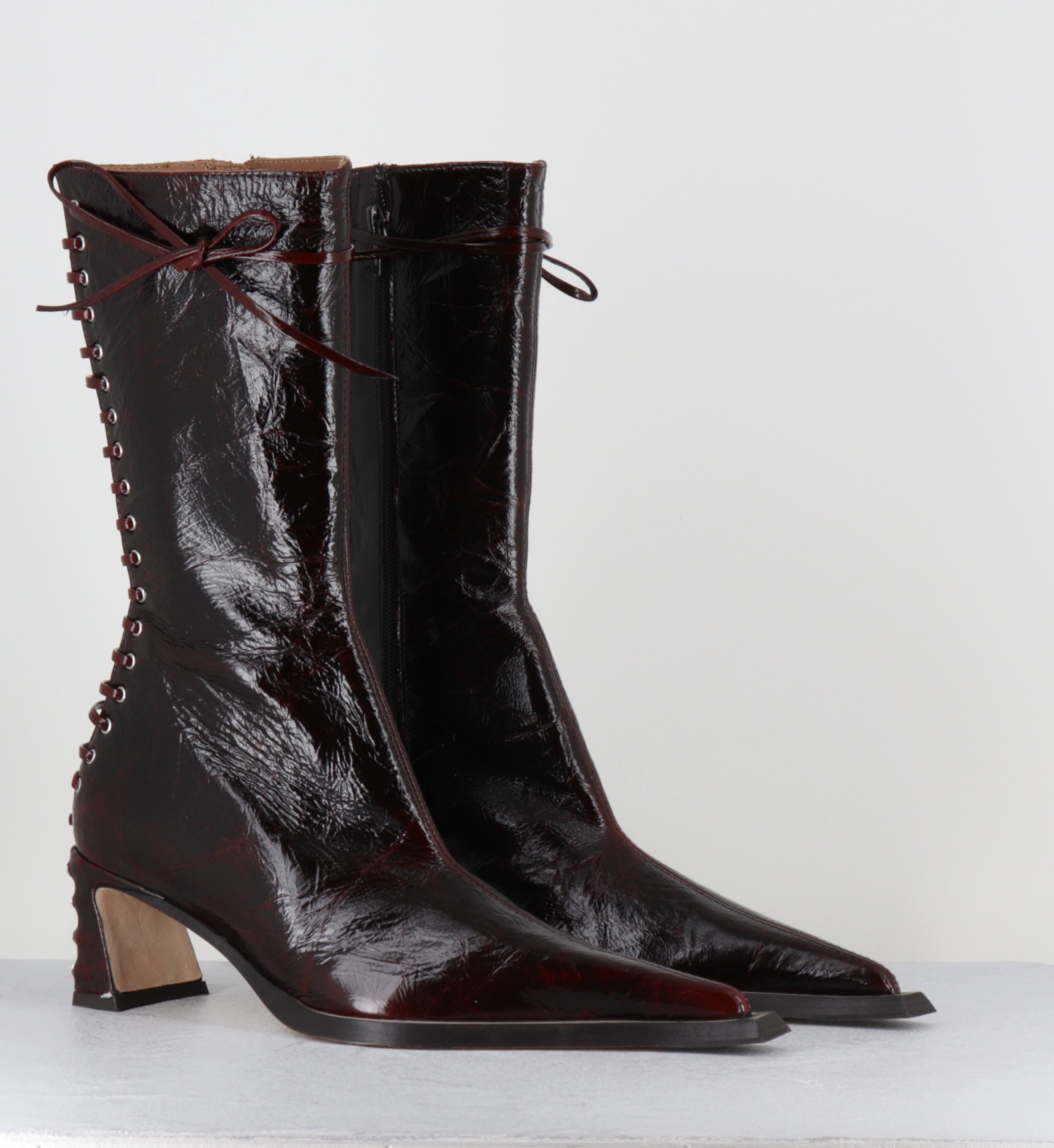 SHELLEY CHOCOLATE BOOTS