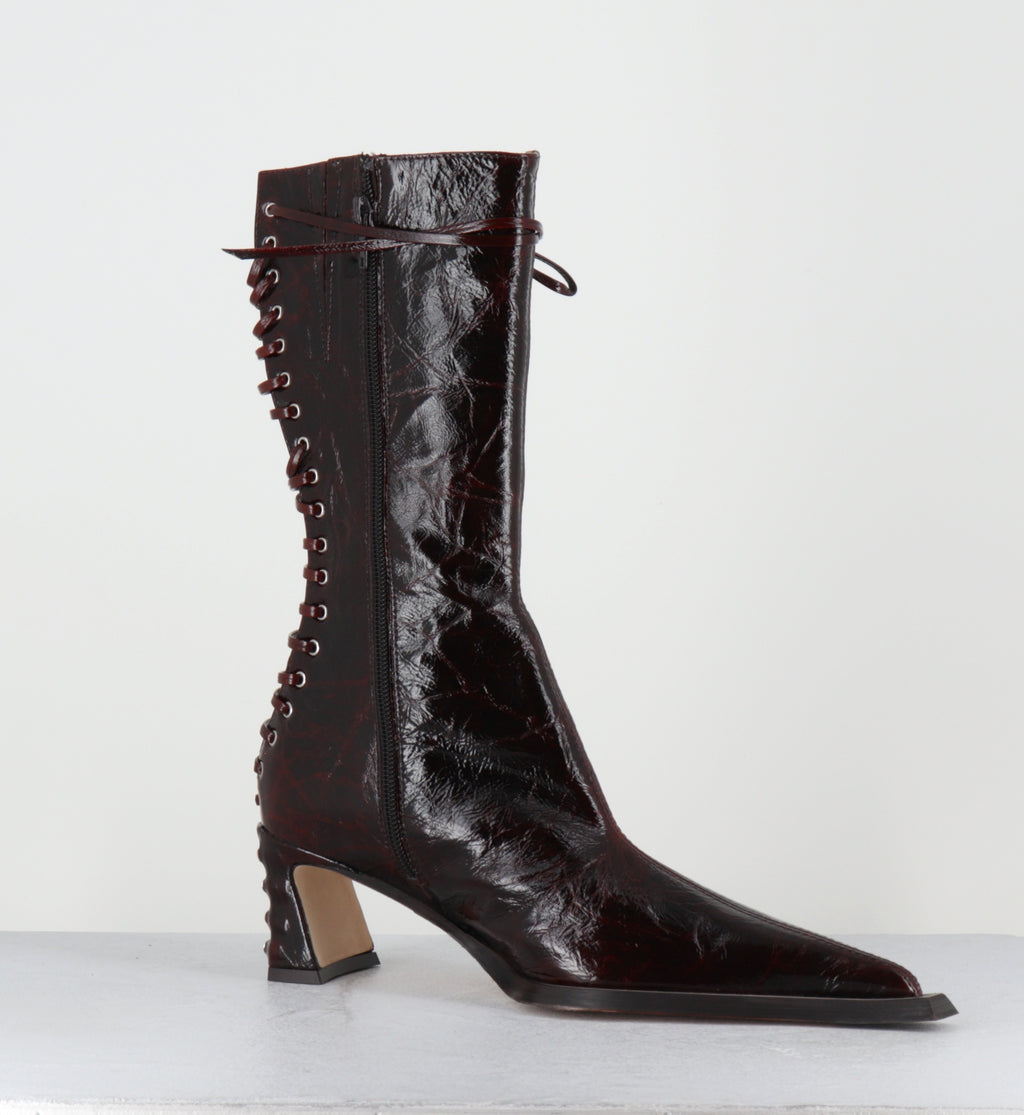 SHELLEY CHOCOLATE BOOTS