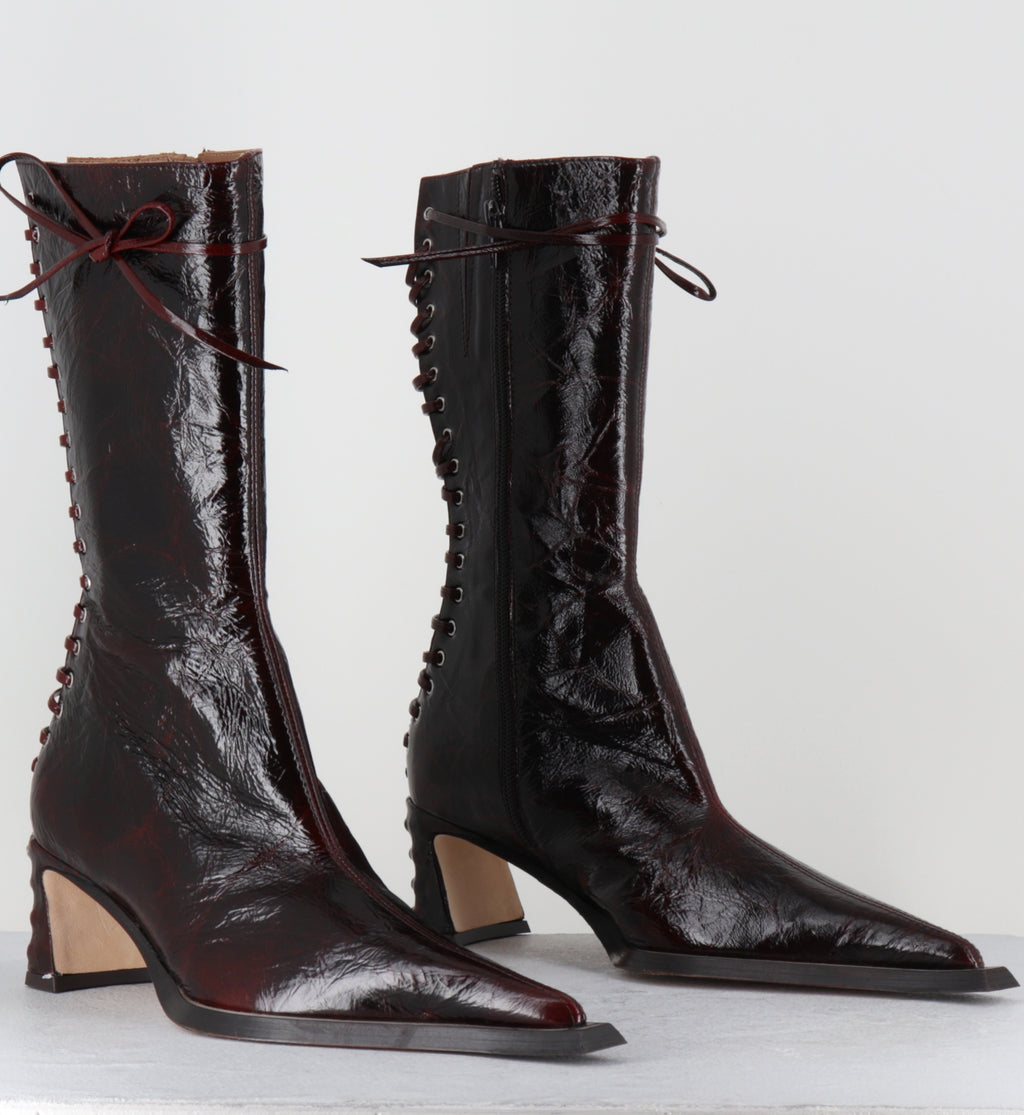 SHELLEY CHOCOLATE BOOTS