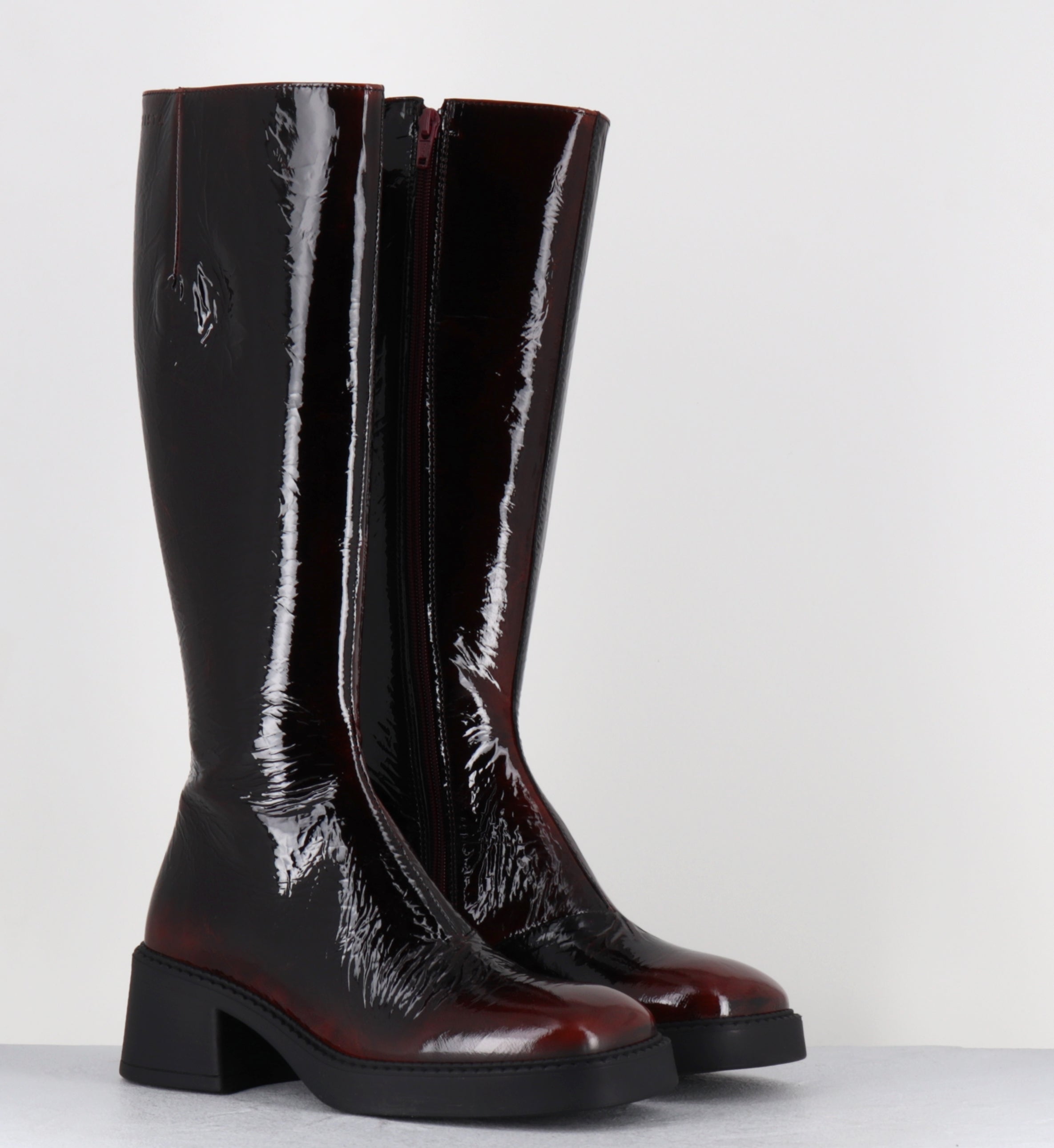 YUMI BURGUNDY BOOTS
