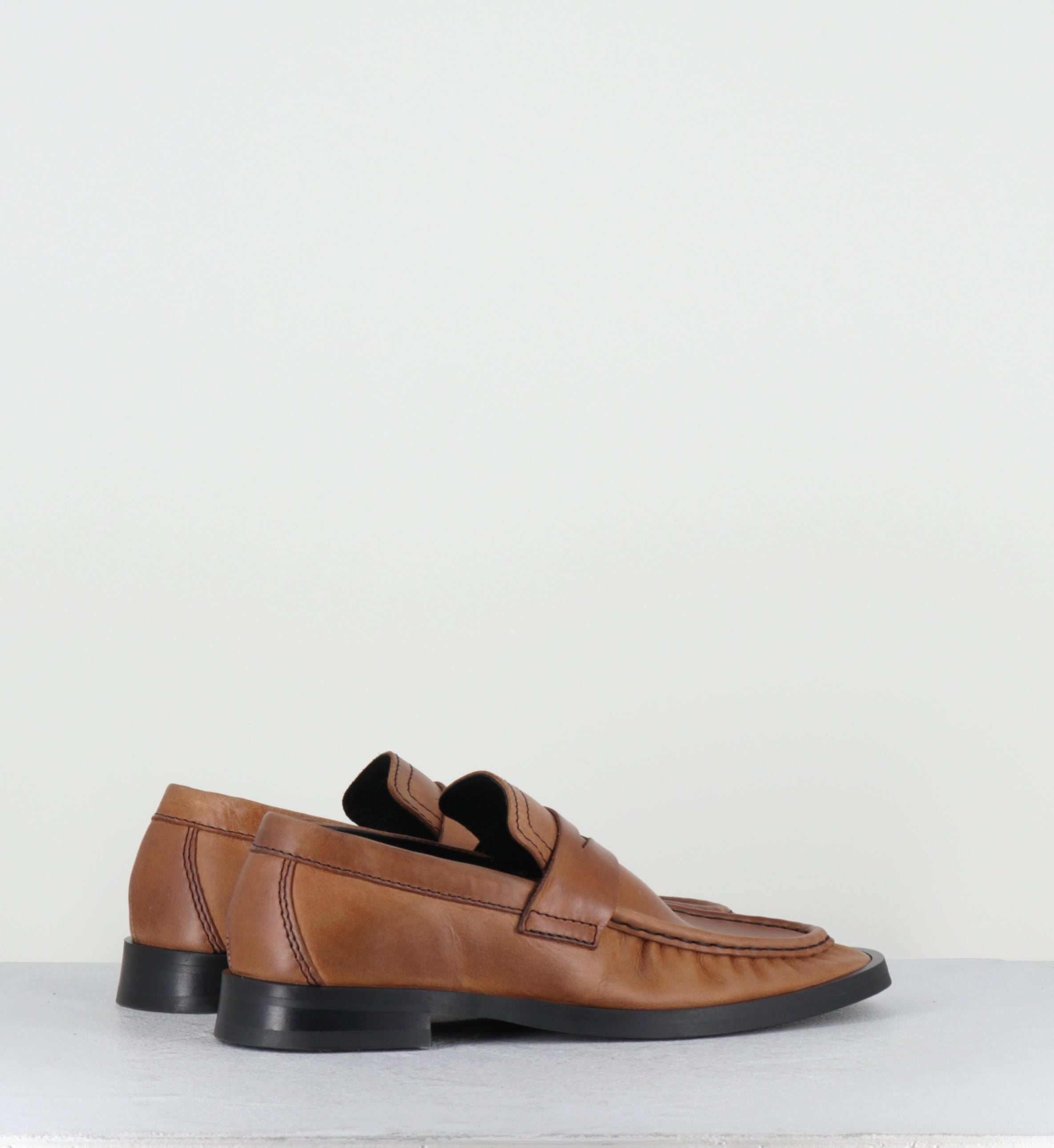 Mocassins en cuir camel - ZITA TAN MOCCASIN