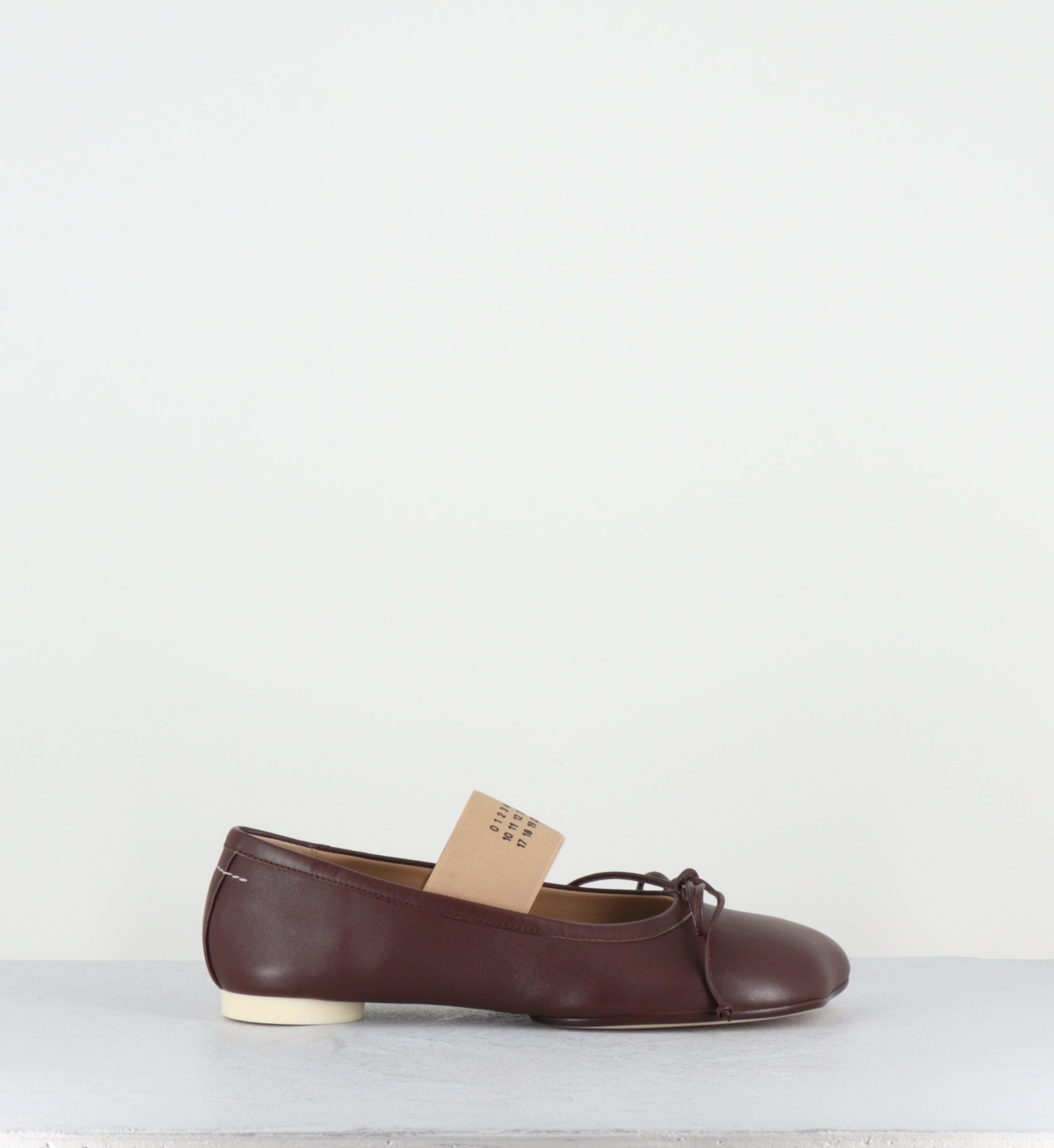 Ballerines numéric en cuir marron - S59WZ0099 T2259