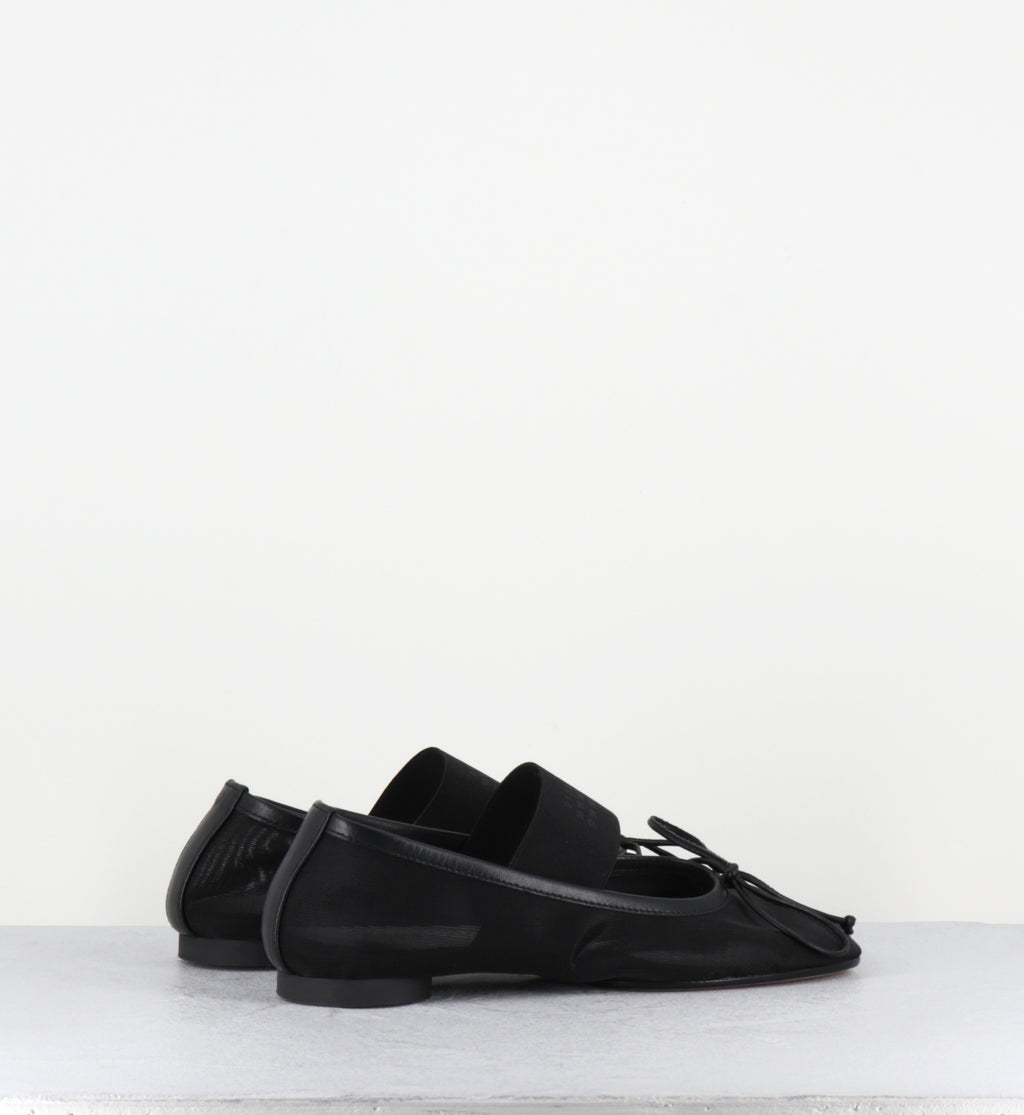Ballerines margiela mesh noir élastique - S59WZ0101H26 T8013