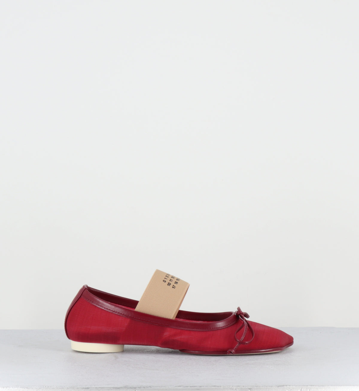 Ballerines numeric mesh rouge - S59WZ0101H26 T4074