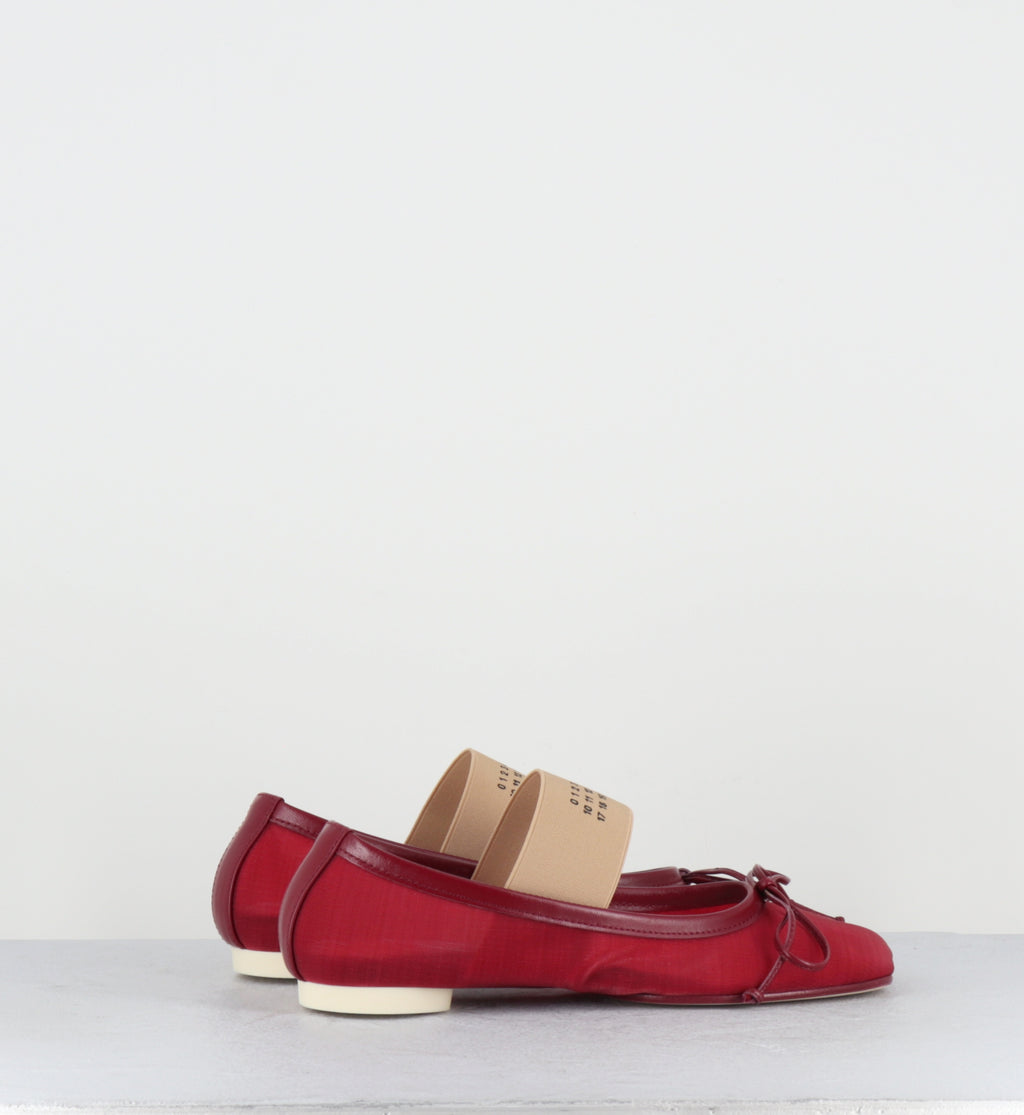 Ballerines numeric mesh rouge - S59WZ0101H26 T4074