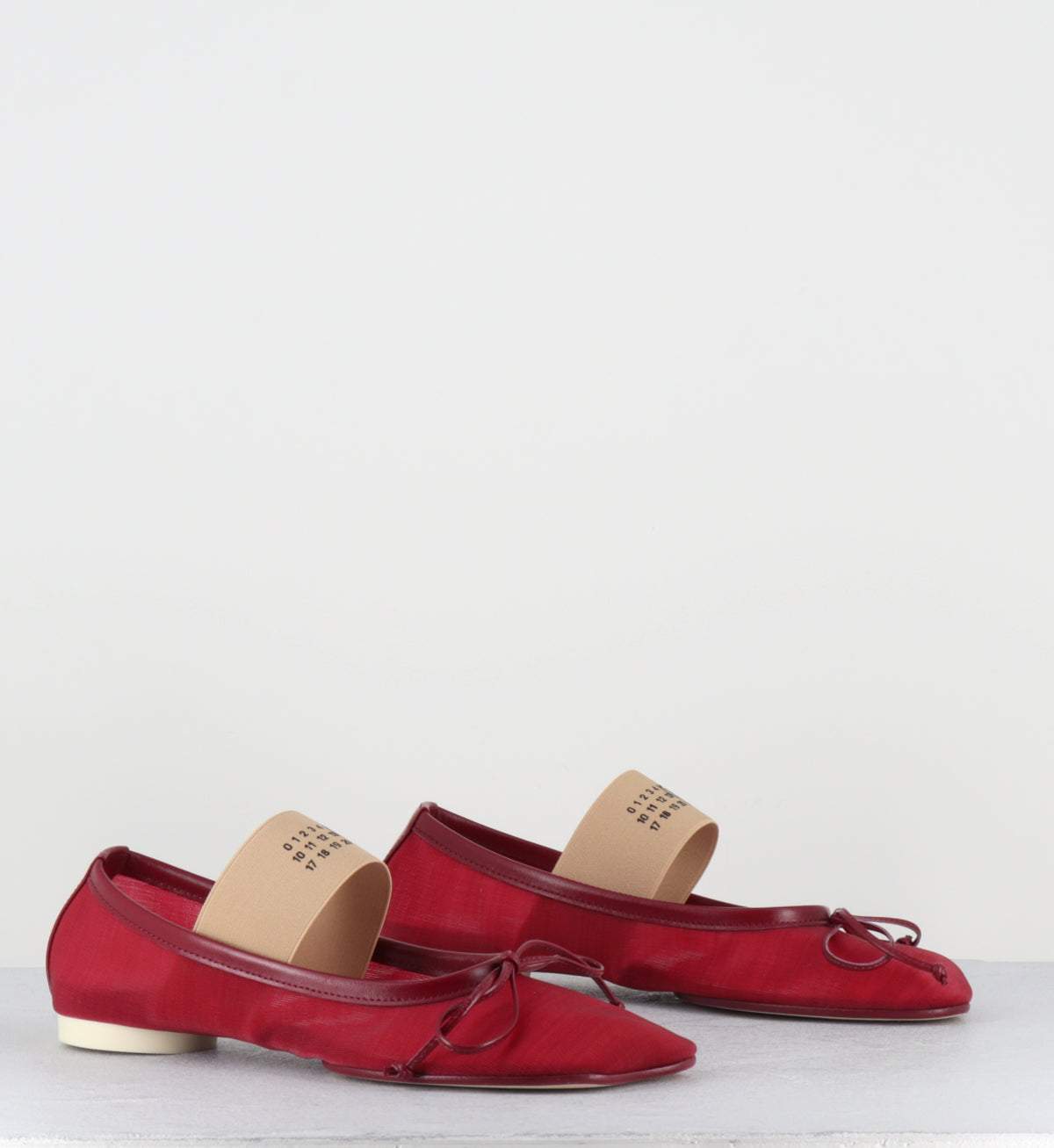 Ballerines numeric mesh rouge - S59WZ0101H26 T4074