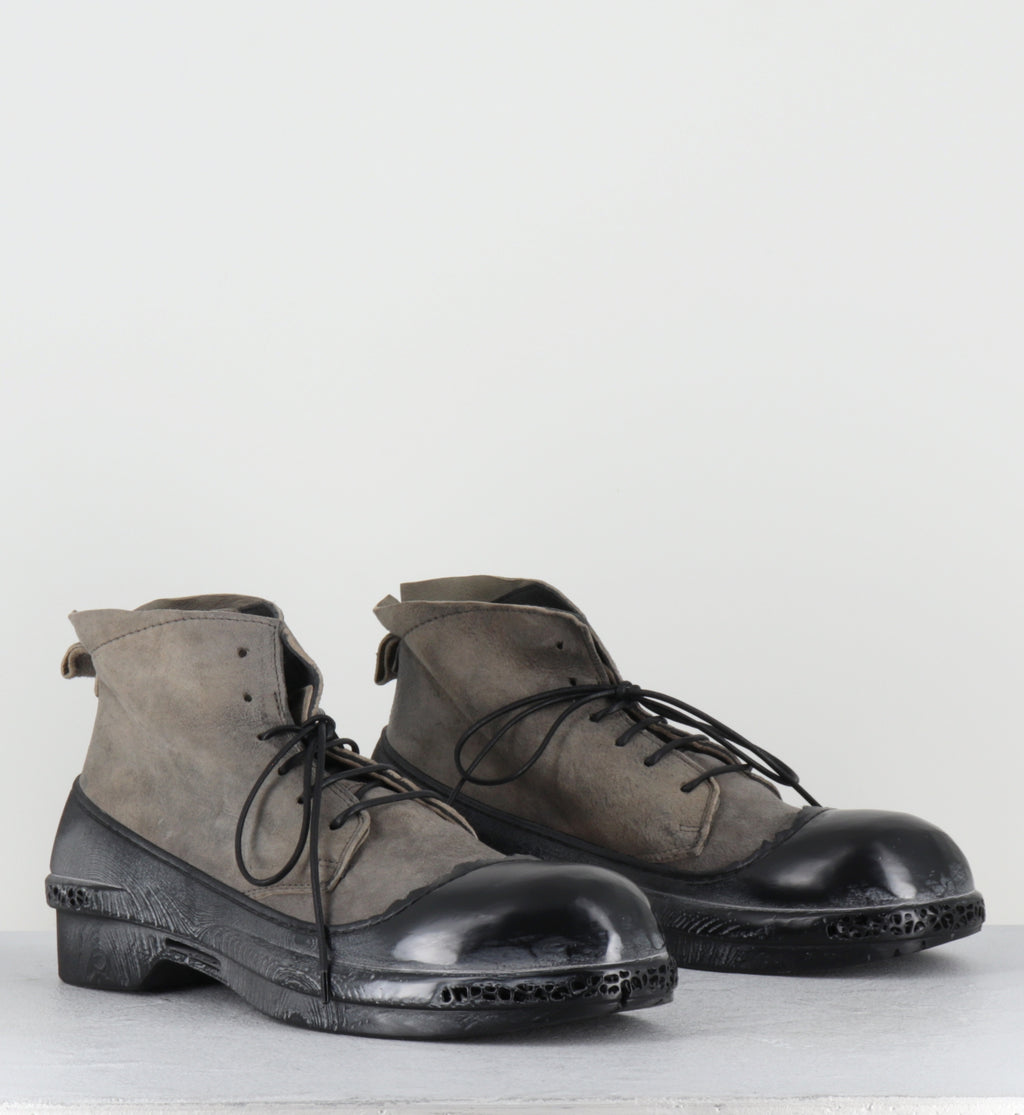 Botines courtes à lacets daim taupe - 83601B GOTHAM GIRO