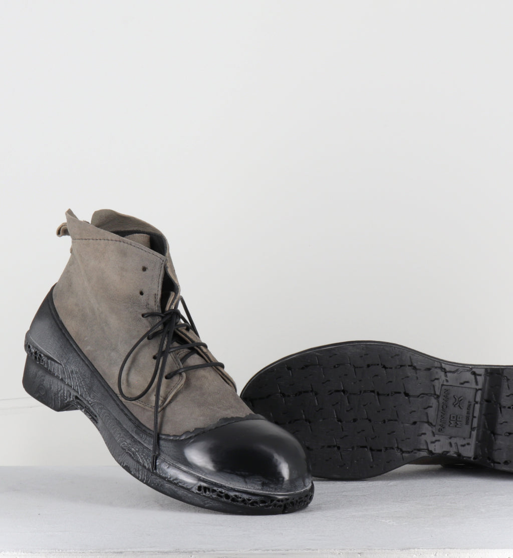Botines courtes à lacets daim taupe - 83601B GOTHAM GIRO