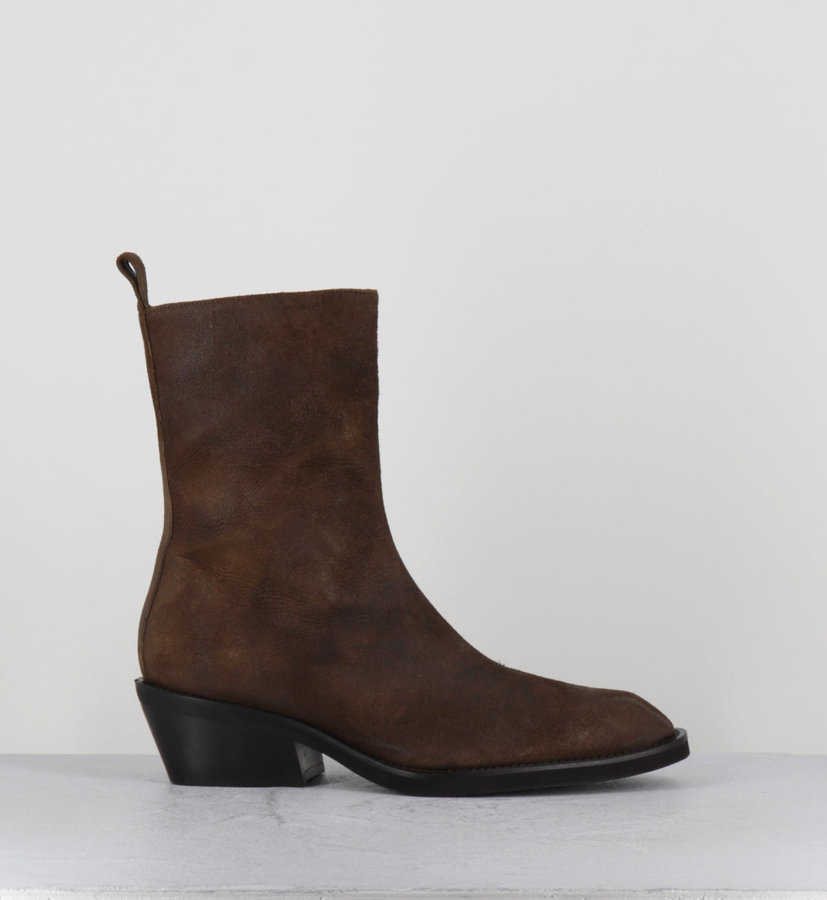 Boots santiag en daim camel - TMAR MONTANA MORO
