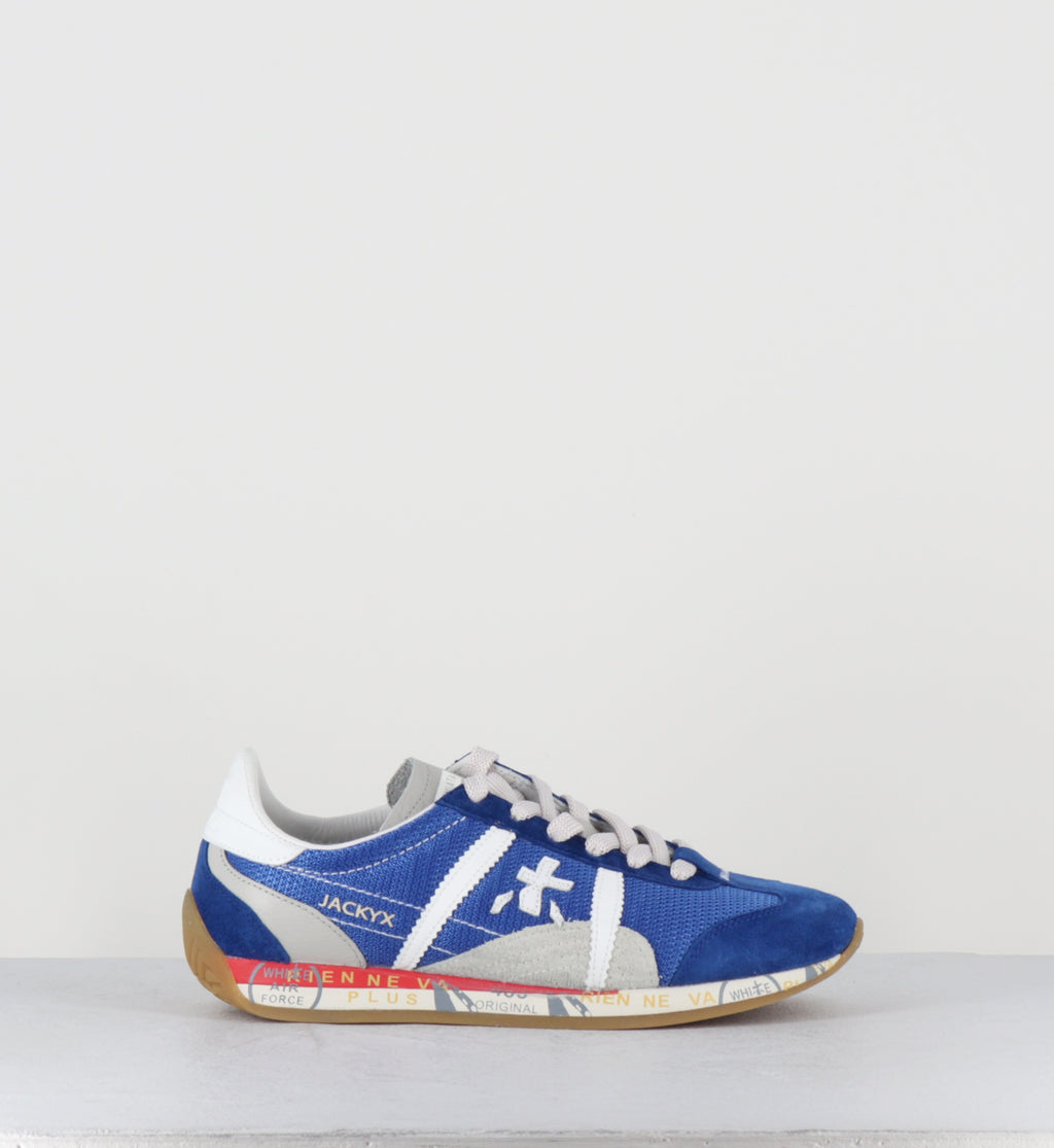 Sneakers en daim bleu royal - JACKYX25D 8228