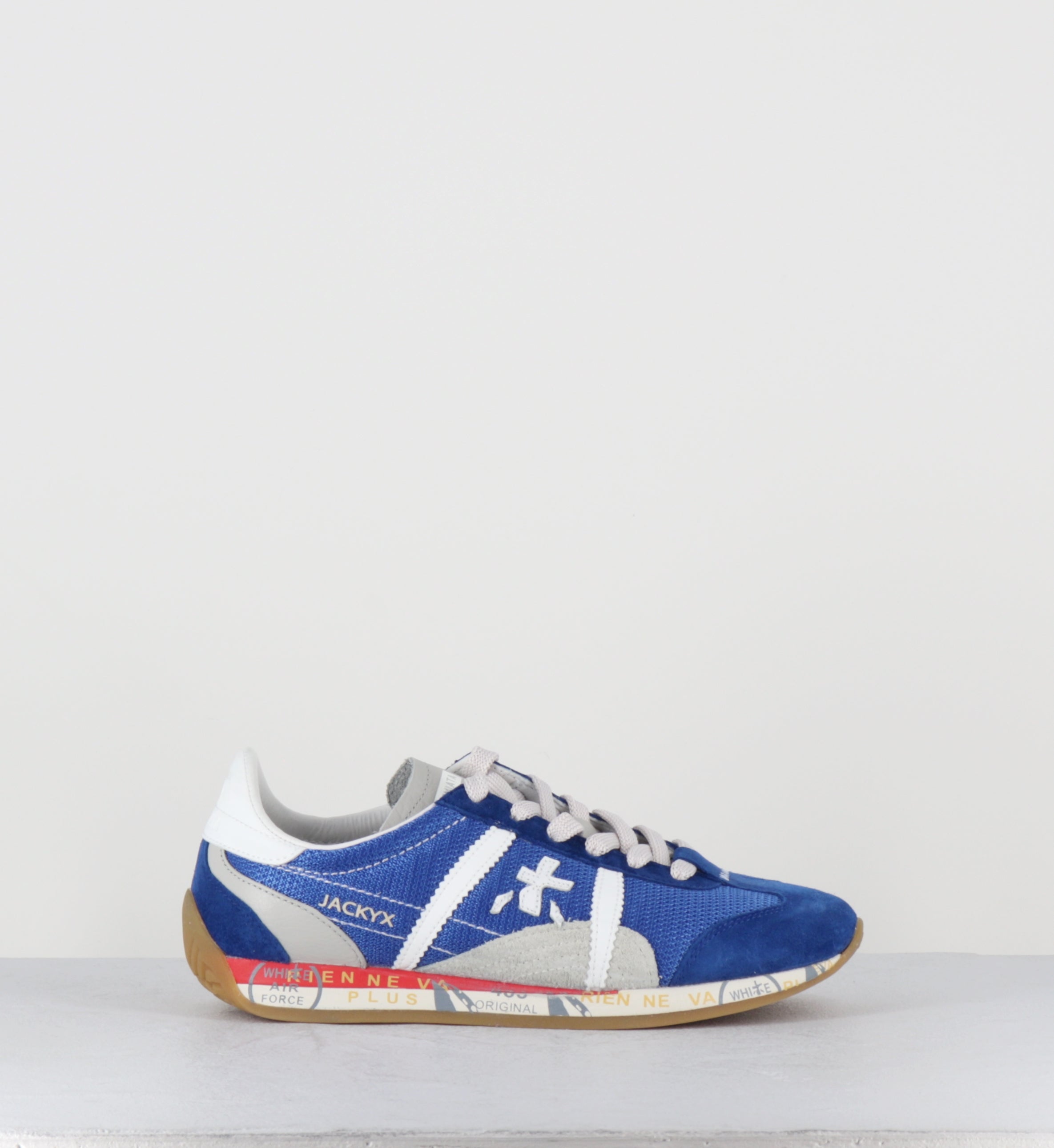 Sneakers en daim bleu royal - JACKYX25D 8228