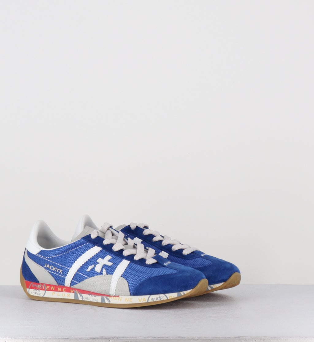 Sneakers en daim bleu royal - JACKYX25D 8228