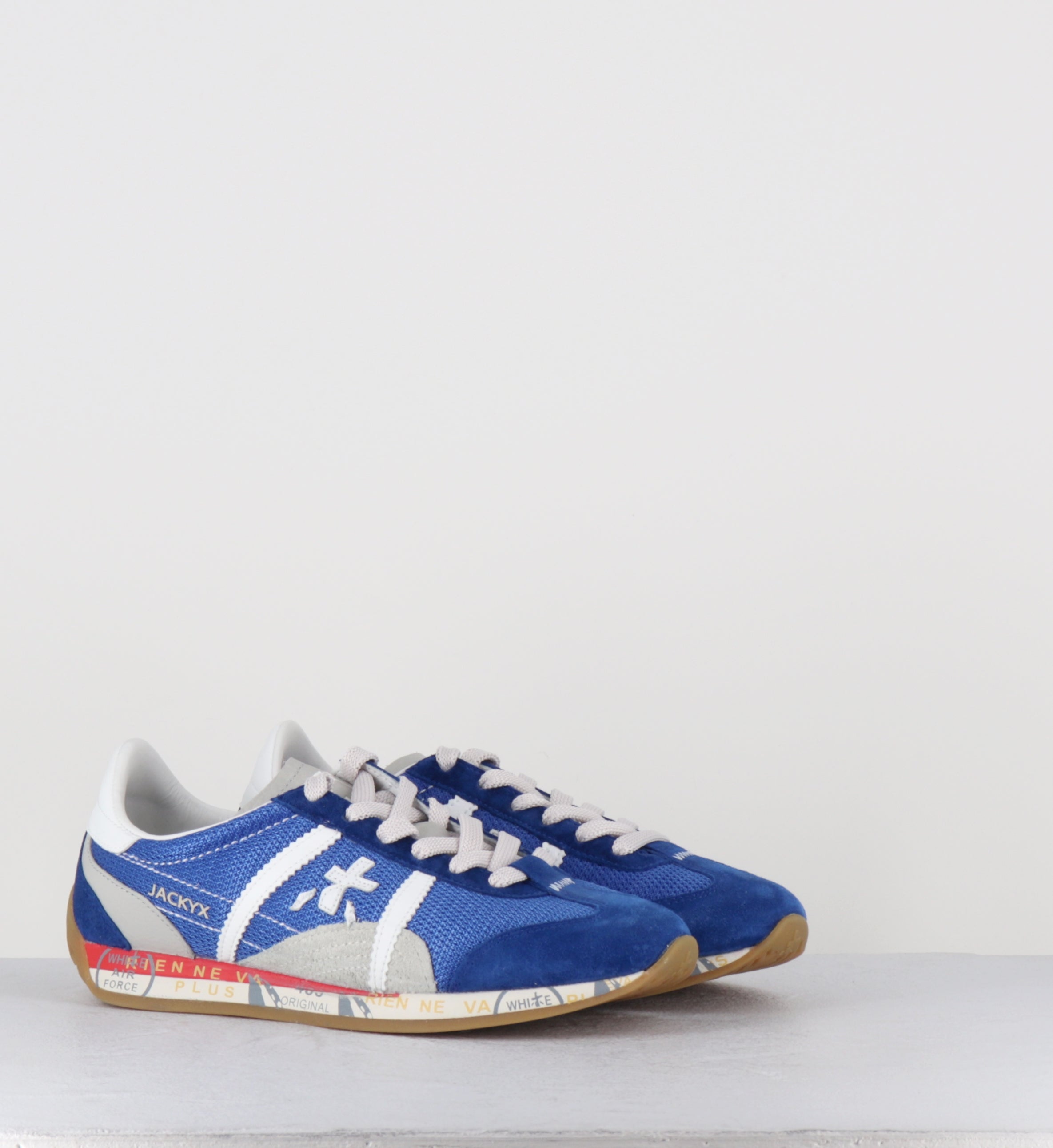 Sneakers en daim bleu royal - JACKYX25D 8228