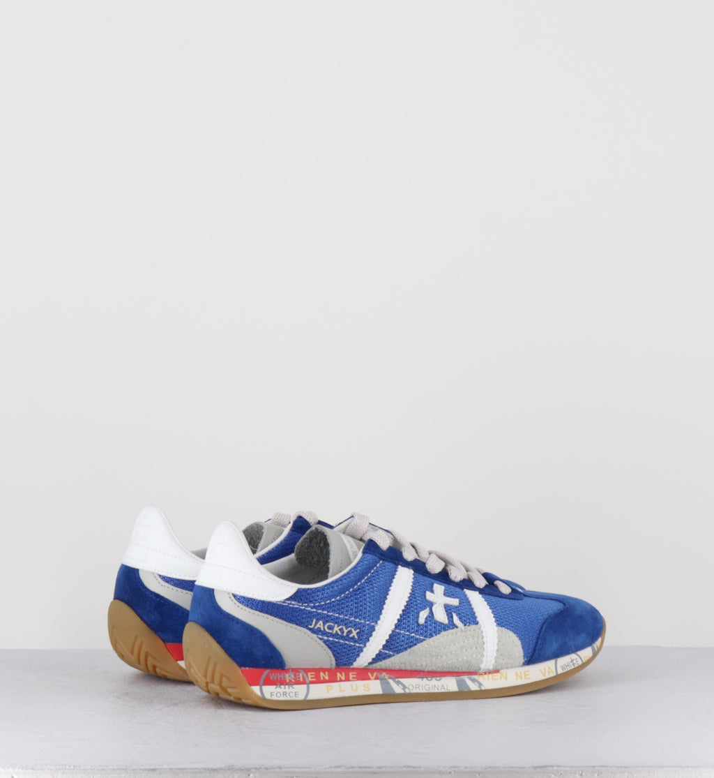 Sneakers en daim bleu royal - JACKYX25D 8228