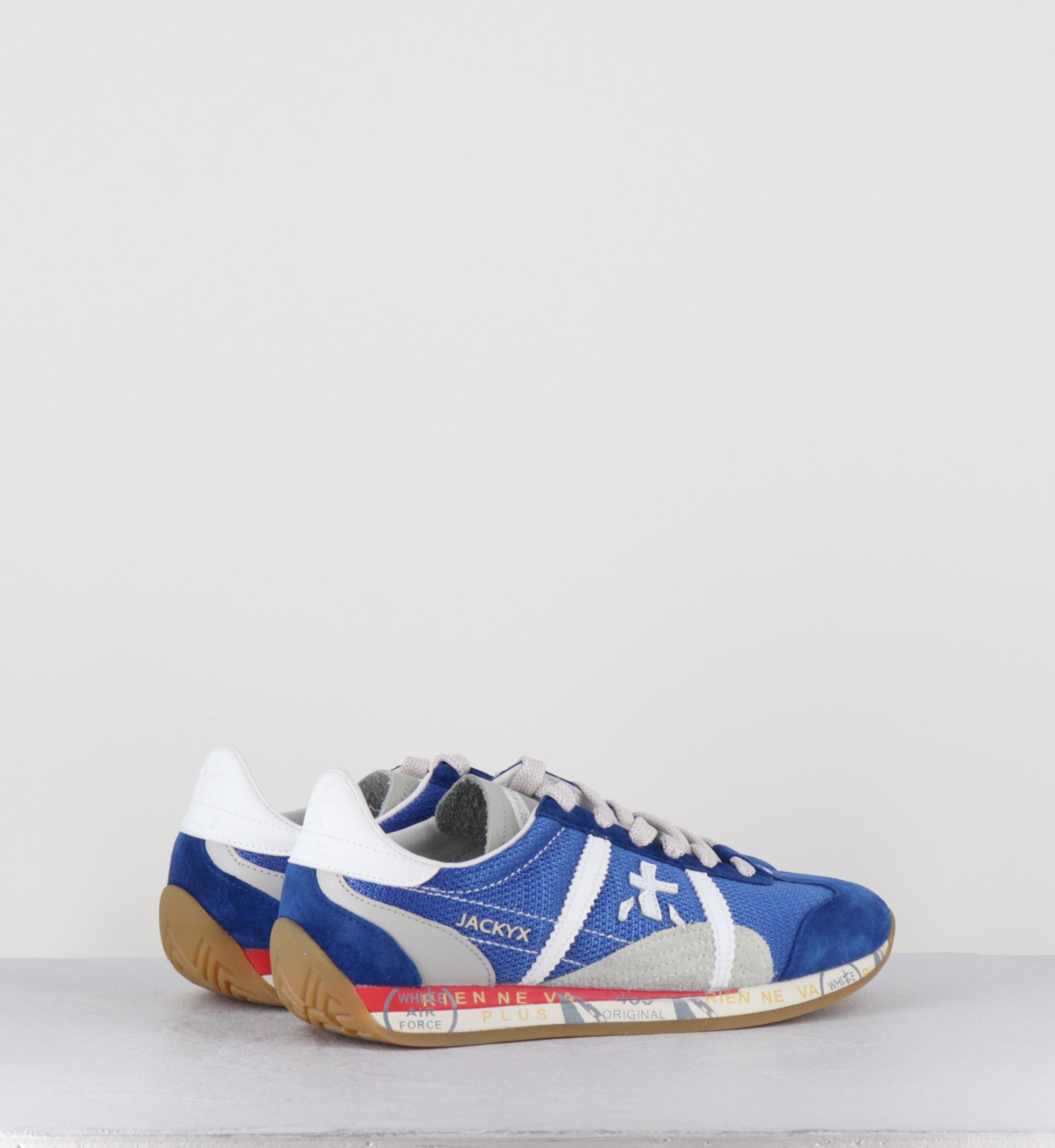 Sneakers en daim bleu royal - JACKYX25D 8228