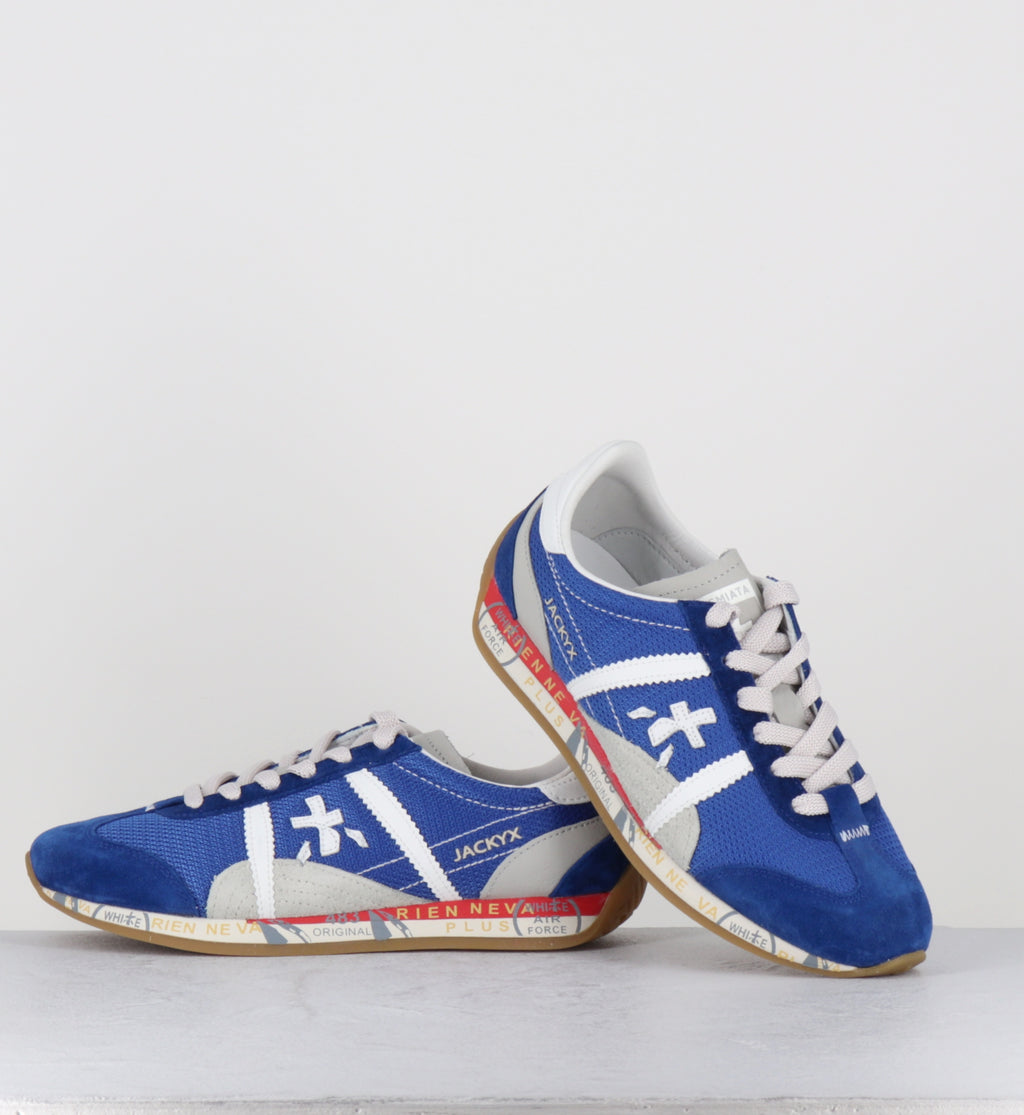 Sneakers en daim bleu royal - JACKYX25D 8228