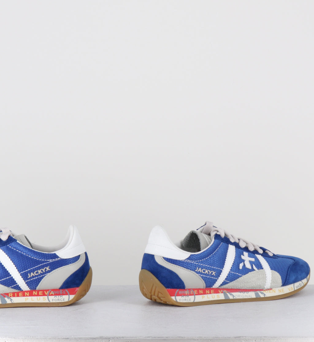 Sneakers en daim bleu royal - JACKYX25D 8228