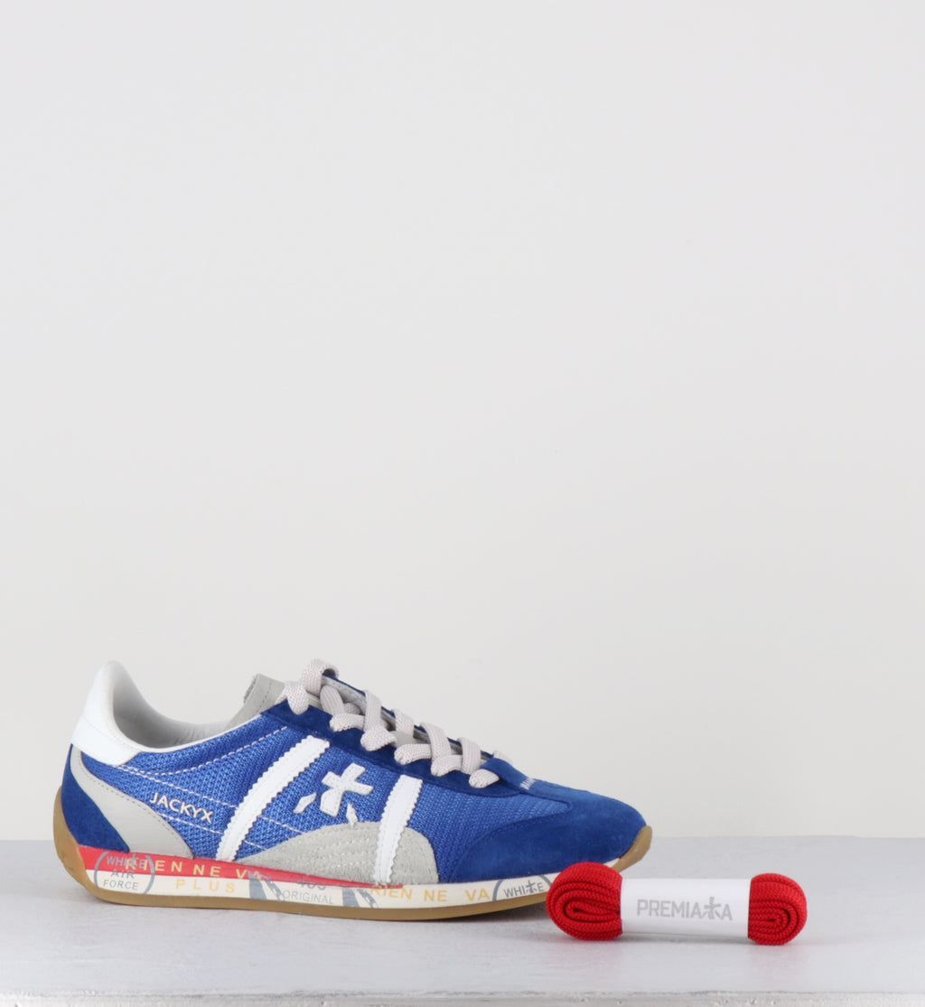 Sneakers en daim bleu royal - JACKYX25D 8228