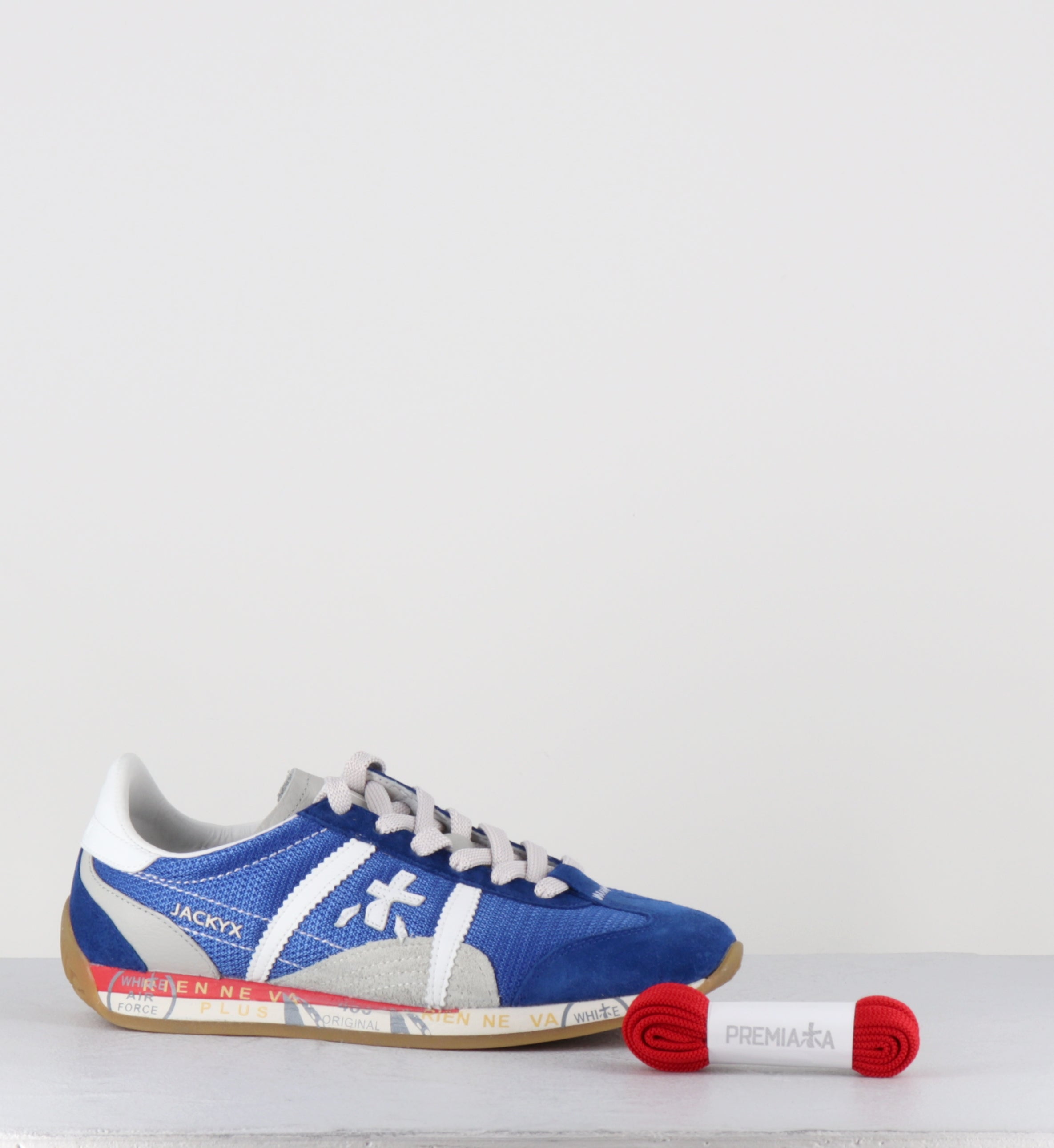 Sneakers en daim bleu royal - JACKYX25D 8228