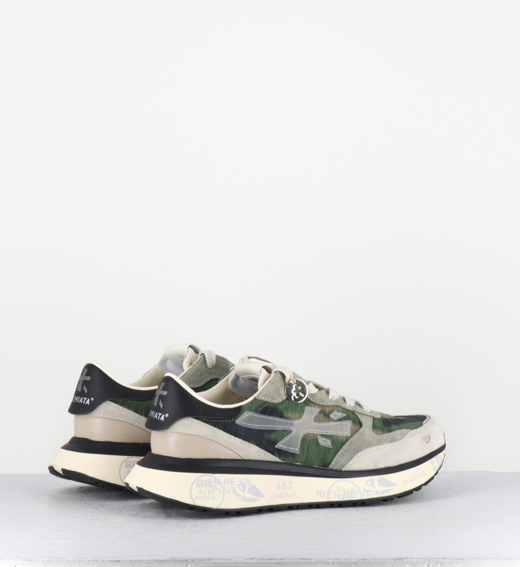 Sneakers imprimé militaire kaki - LAURYN  8185