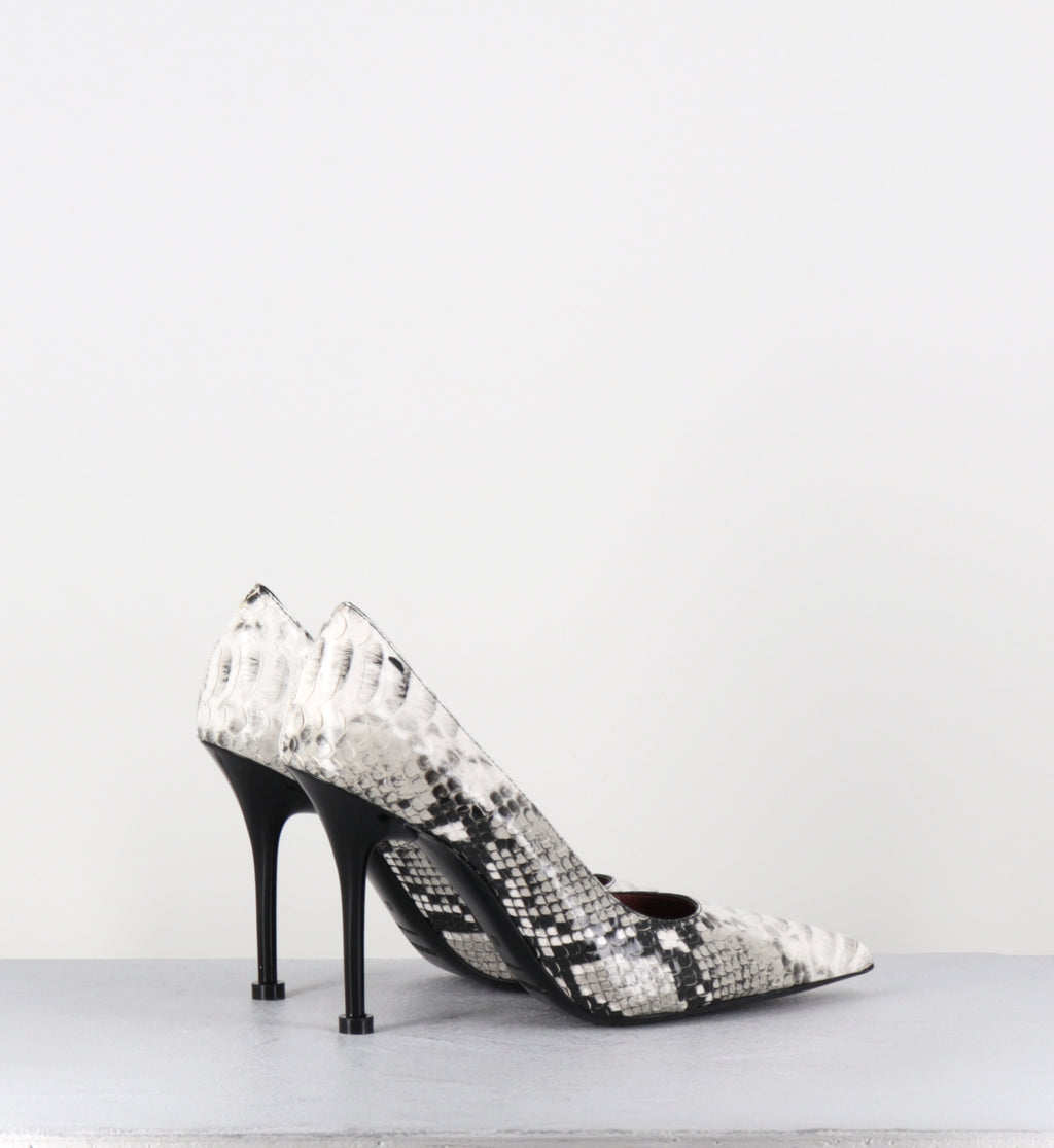 Escarpins pointu talon haut python - M7367 REGIUS ROCCIA