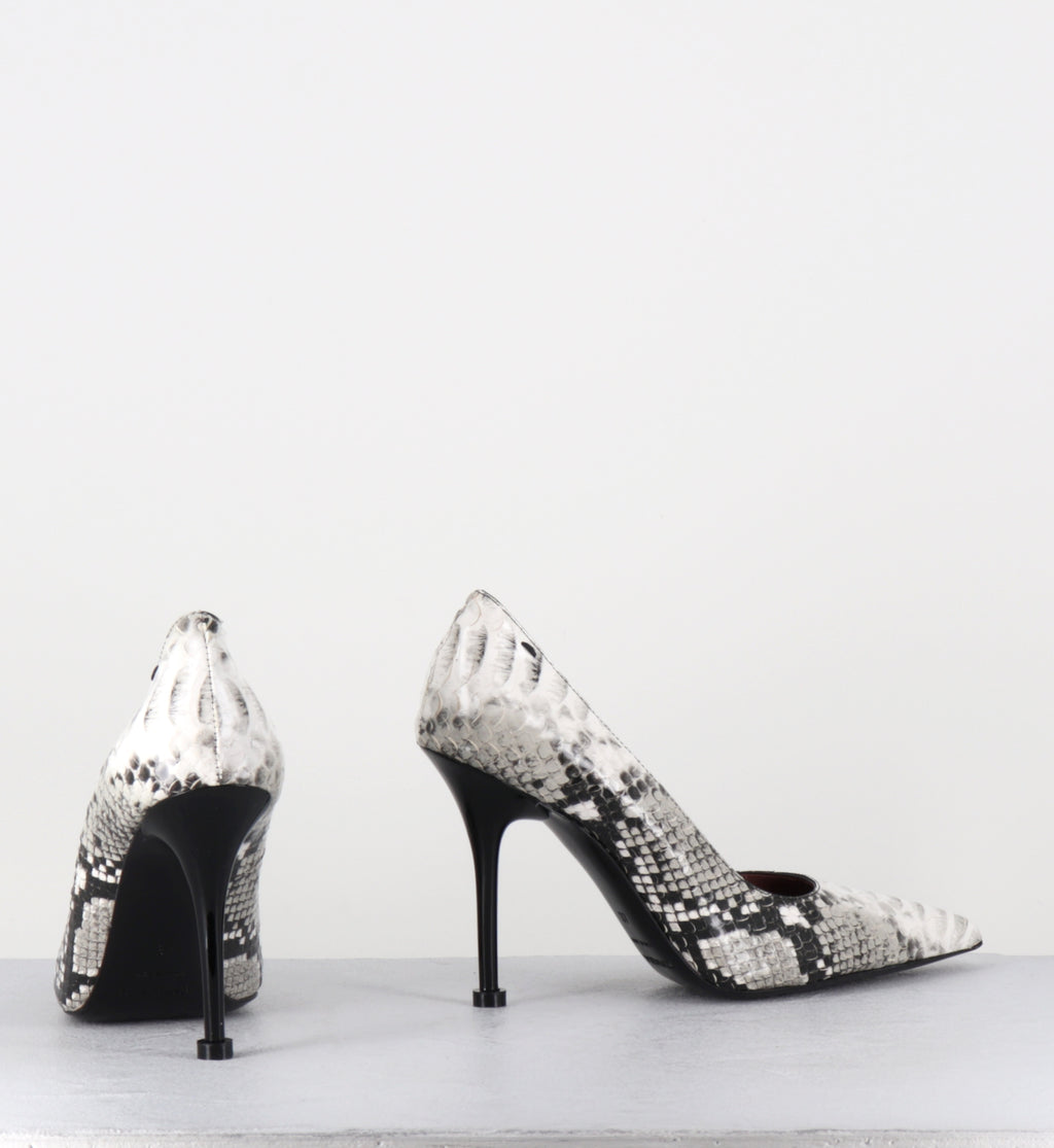 Escarpins pointu talon haut python - M7367 REGIUS ROCCIA