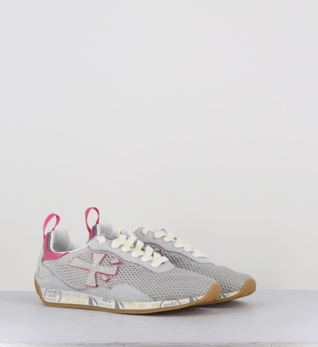Sneakers toile mesh gris - RUNSEA25D 8108