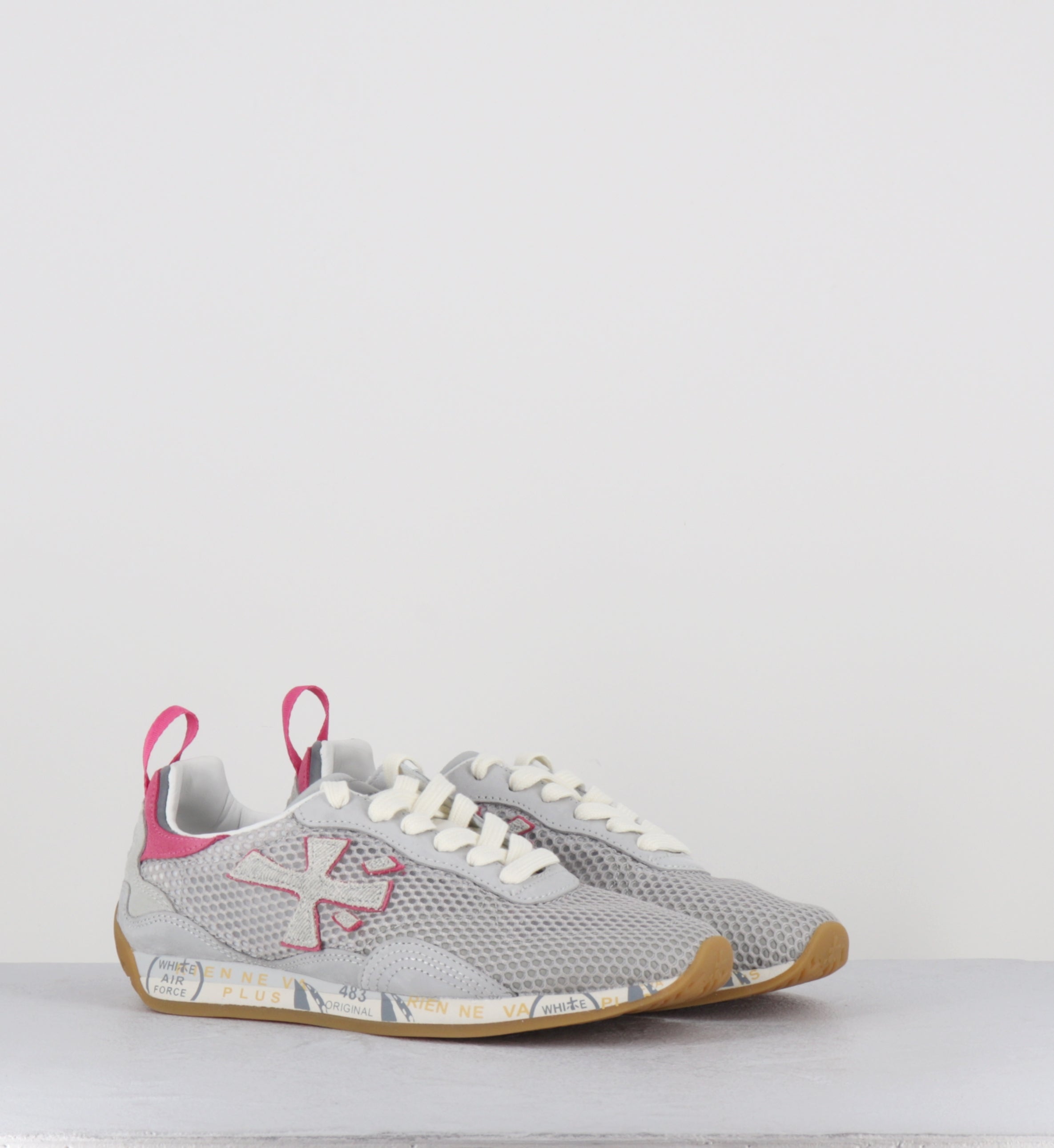 Sneakers toile mesh gris - RUNSEA25D 8108
