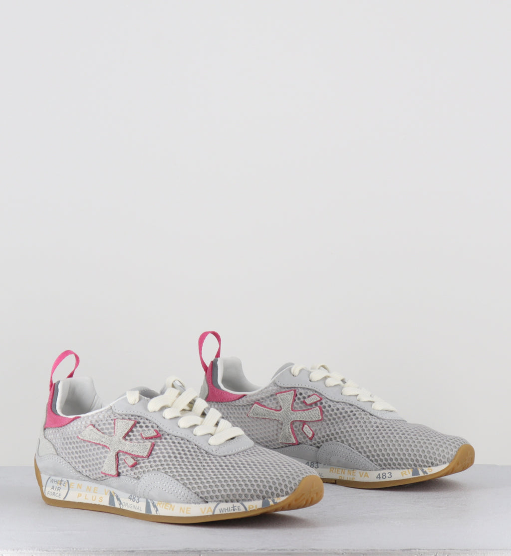 Sneakers toile mesh gris - RUNSEA25D 8108