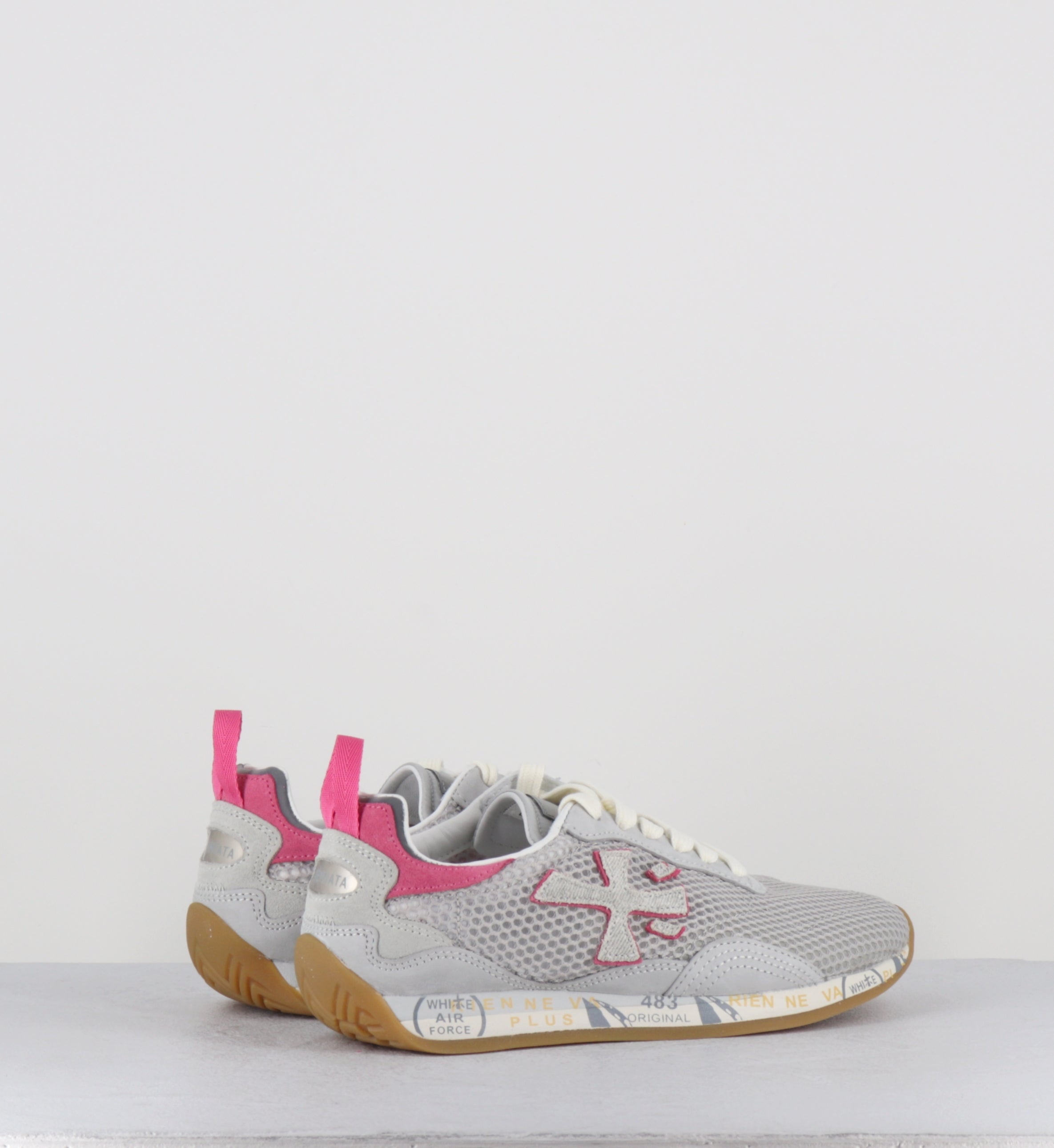 Sneakers toile mesh gris - RUNSEA25D 8108
