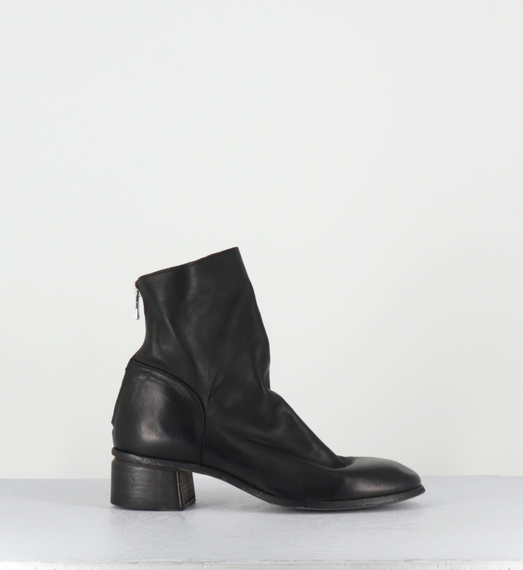Boots en agneau noir - 51609 FOULARD NERO
