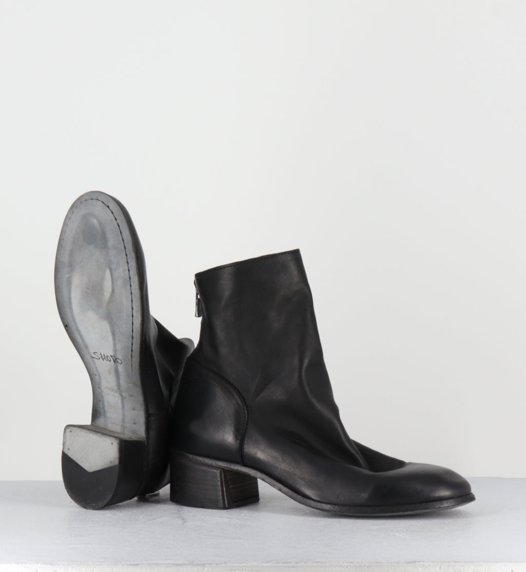 Boots en agneau noir - 51609 FOULARD NERO